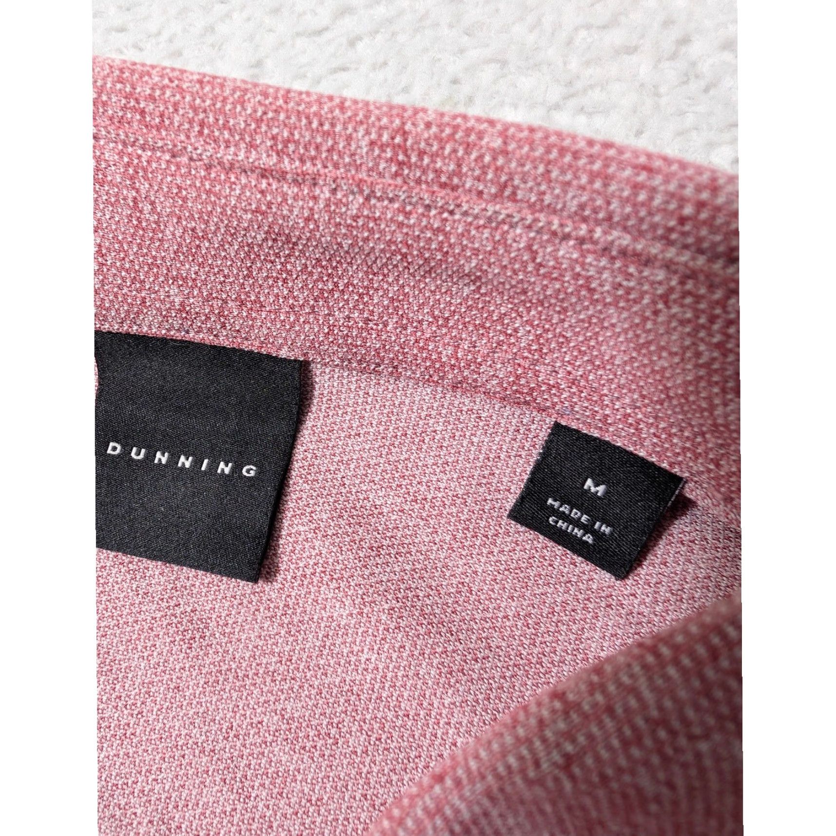 Pinko Dunning Button-Up Shirt Mens M Pink Short Sleeve Golf Pique Pocket Shirt Size US M / EU 48-50 / 2 - 6 Thumbnail