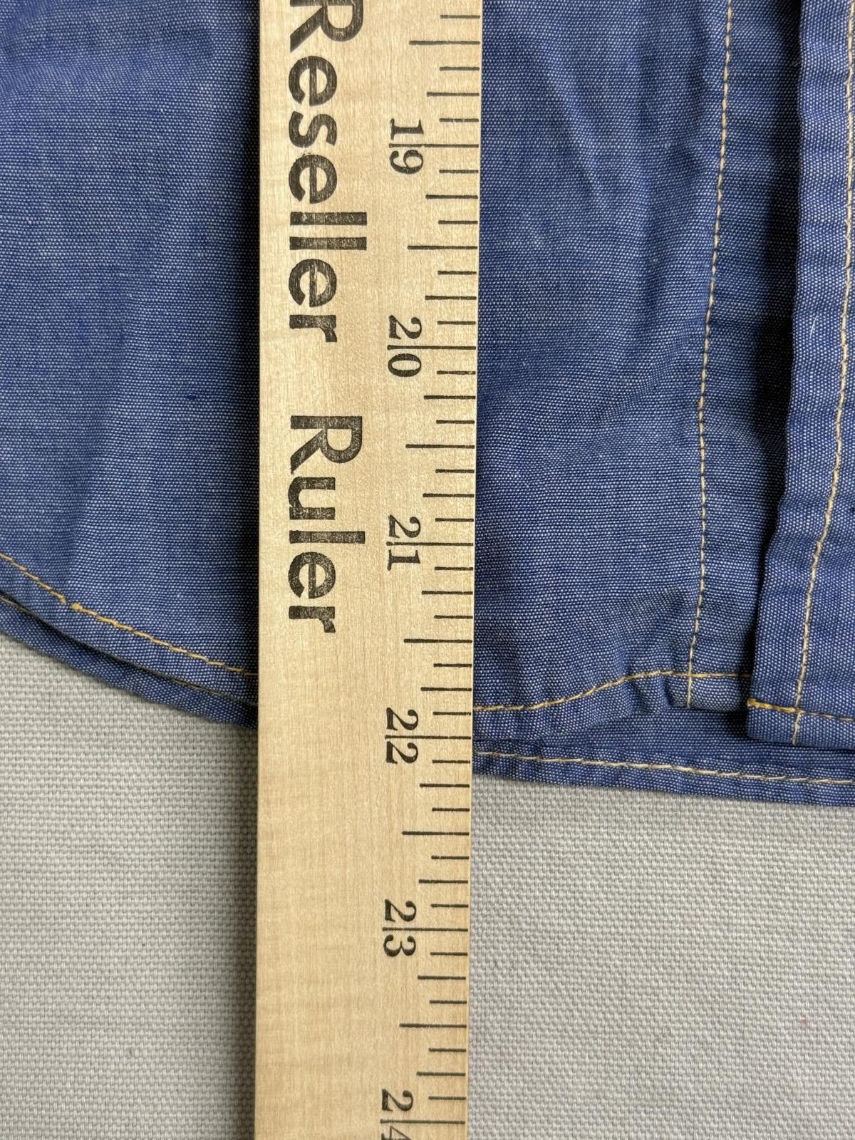 Other Kids Denim Pearl Snap Long Sleeve Medalla Vaquero 10 Years Size US XXS / EU 40 - 7 Thumbnail