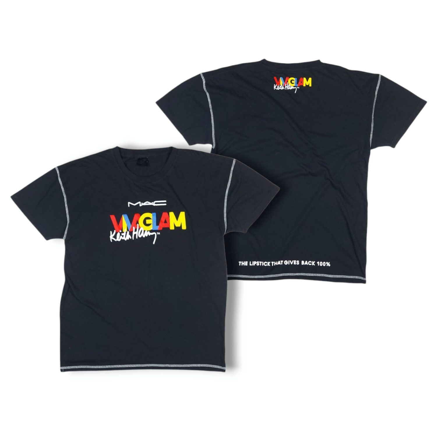 Keith Haring × Other Keith Haring x MAC Cosmetics Viva Glam Double-Sided TEE Size US M / EU 48-50 / 2 - 1 Thumbnail