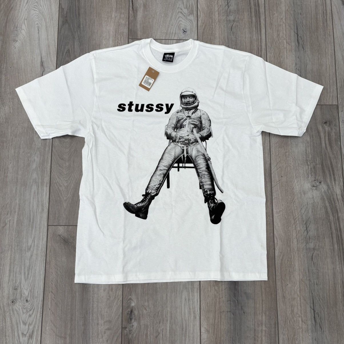 Mastermind Japan × Stussy Stussy x Mastermind Tee white | Grailed