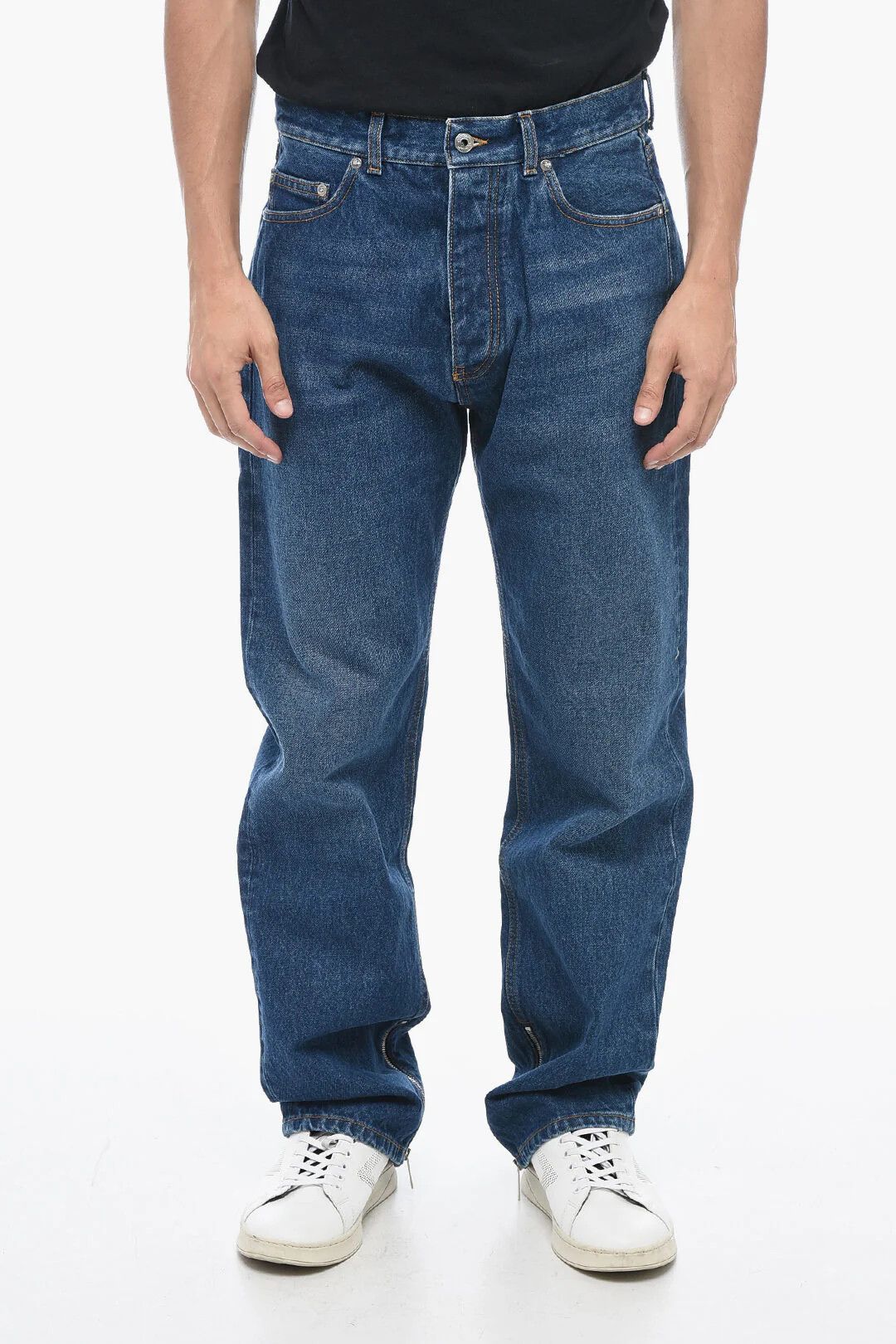 Off-White og1mm0526 Skate Jeans in Blue Size US 34 / EU 50 - 1 Thumbnail