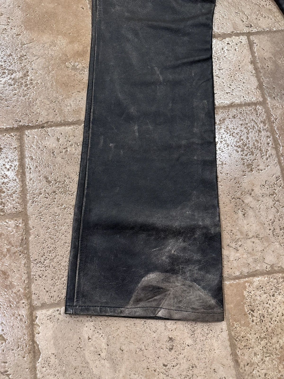 Loewe Loewe Calfskin Nappa Aged Leather Pants Size US 34 / EU 50 - 7 Thumbnail