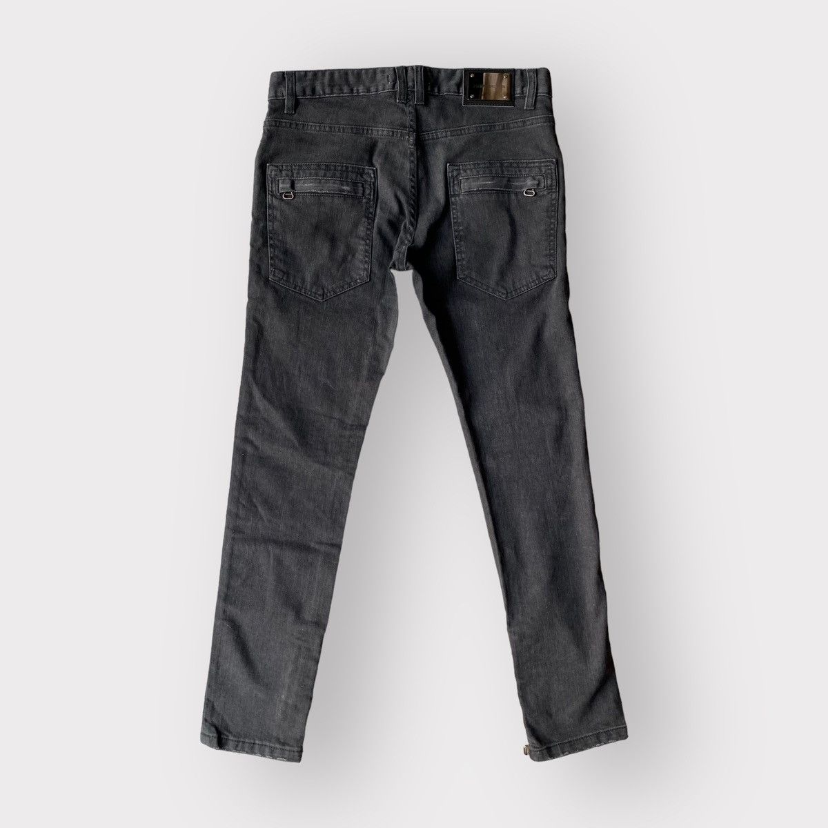 Balmain × Pierre Balmain Pierre Balmain Biker Jeans Size US 29 - 3 Thumbnail