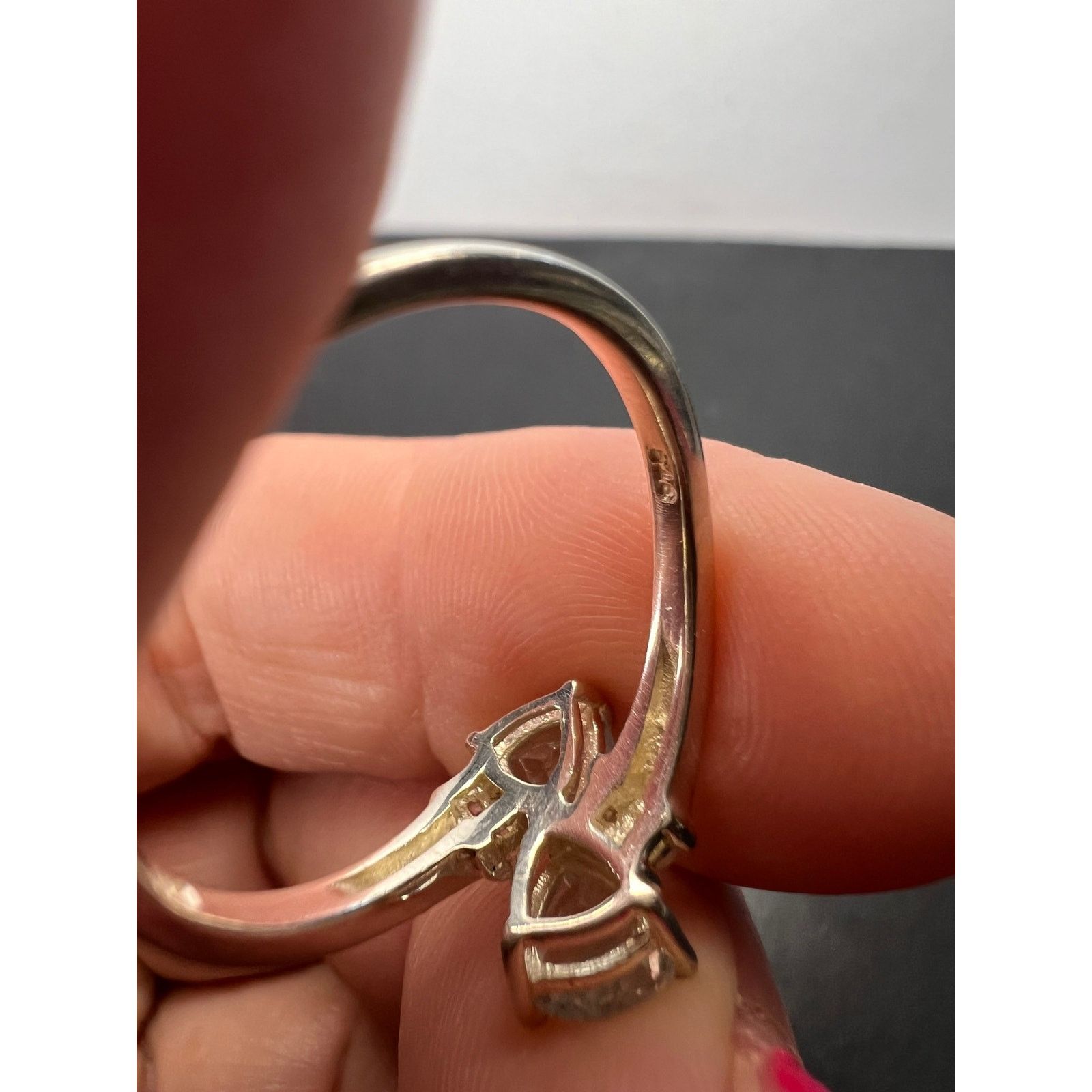 Other Trillium cut blue topaz ring in sterling silver size 9 Size ONE SIZE - 5 Thumbnail
