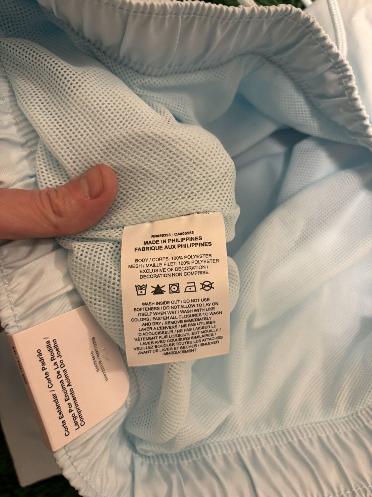 Nike Nike Water Shorts (Light Blue) Size US 38 / EU 54 - 10 Thumbnail