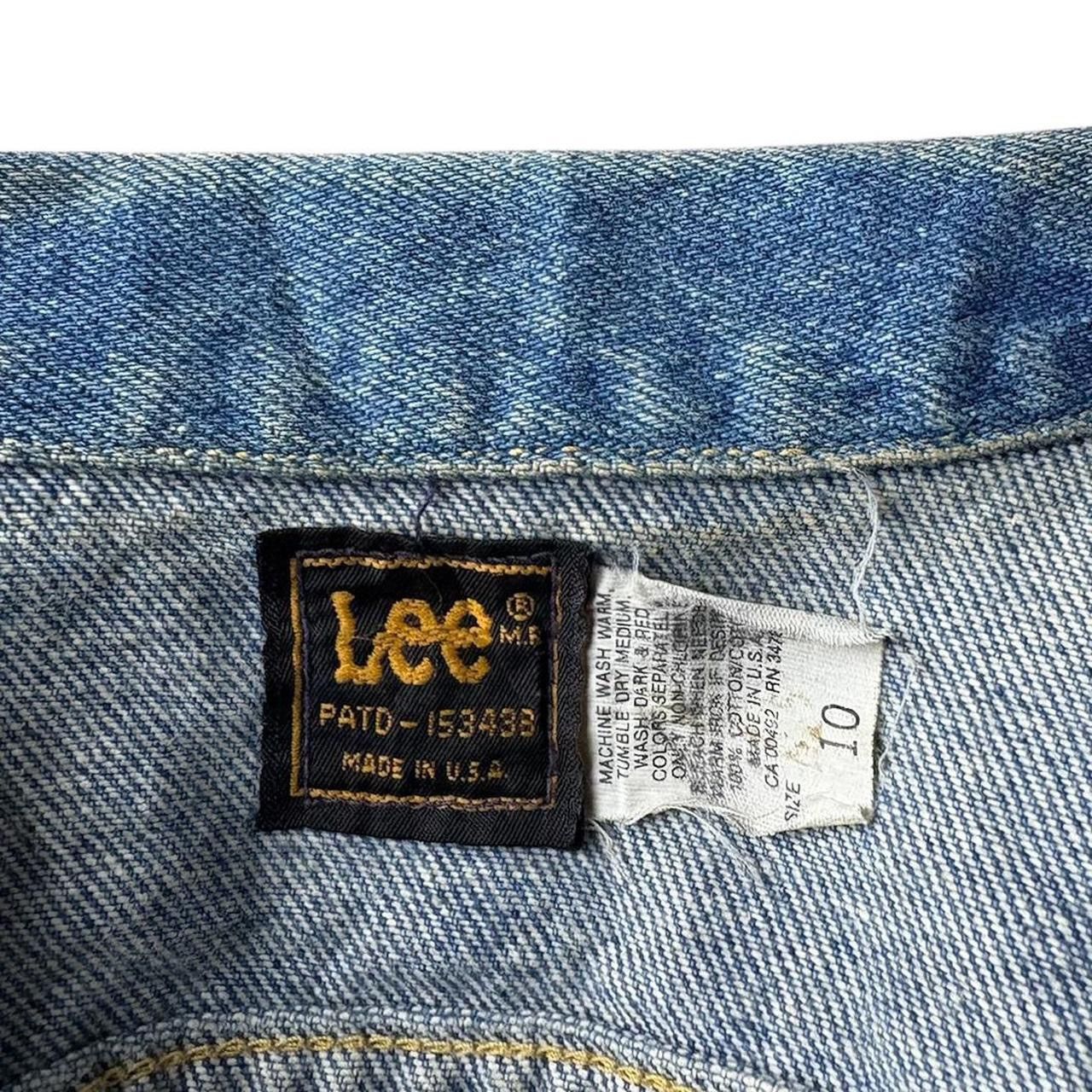 Lee Vintage Lee Riders PATD Blue Denim Jacket Size XS / US 0-2 / IT 36-38 - 4 Thumbnail