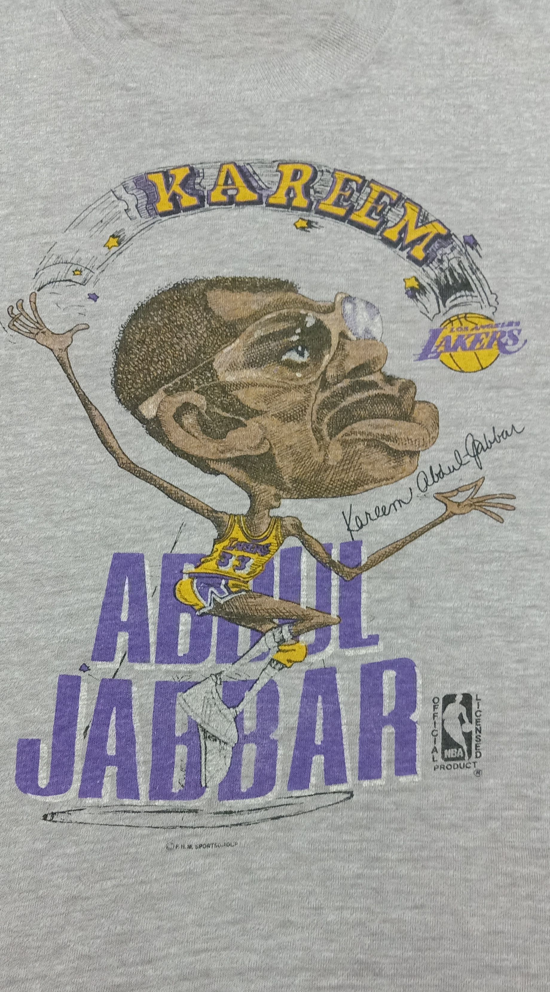 Lakers Shirt Kareem Abdul Jabbar T Shirt Magic Johnson Kareem