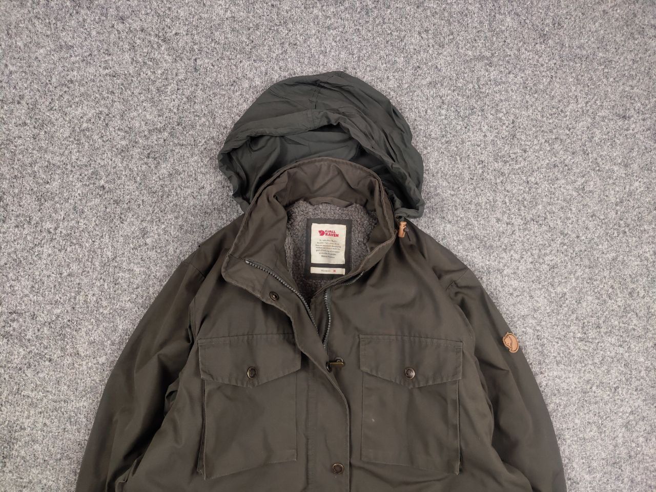 Fjallraven Fjallraven insulated winter G1000 Olive Pocket hoodie Jacket Size M / US 6-8 / IT 42-44 - 4 Thumbnail