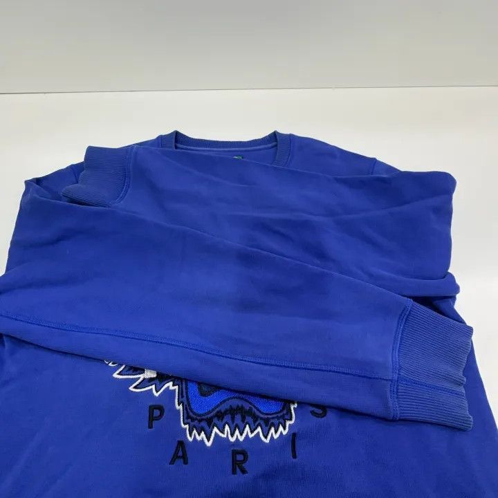 Kenzo Kenzo Blue Tiger Graphic Sweatshirt -2507 Size US L / EU 52-54 / 3 - 3 Thumbnail
