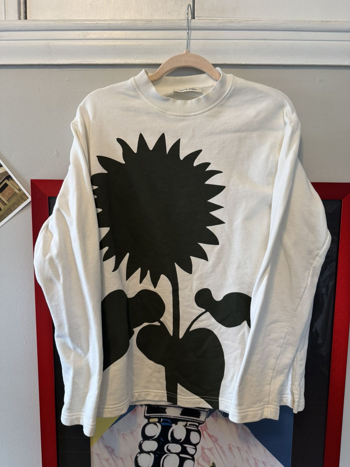 Craig Green Floral Print Sweatshirt Size US M / EU 48-50 / 2 - 1 Thumbnail