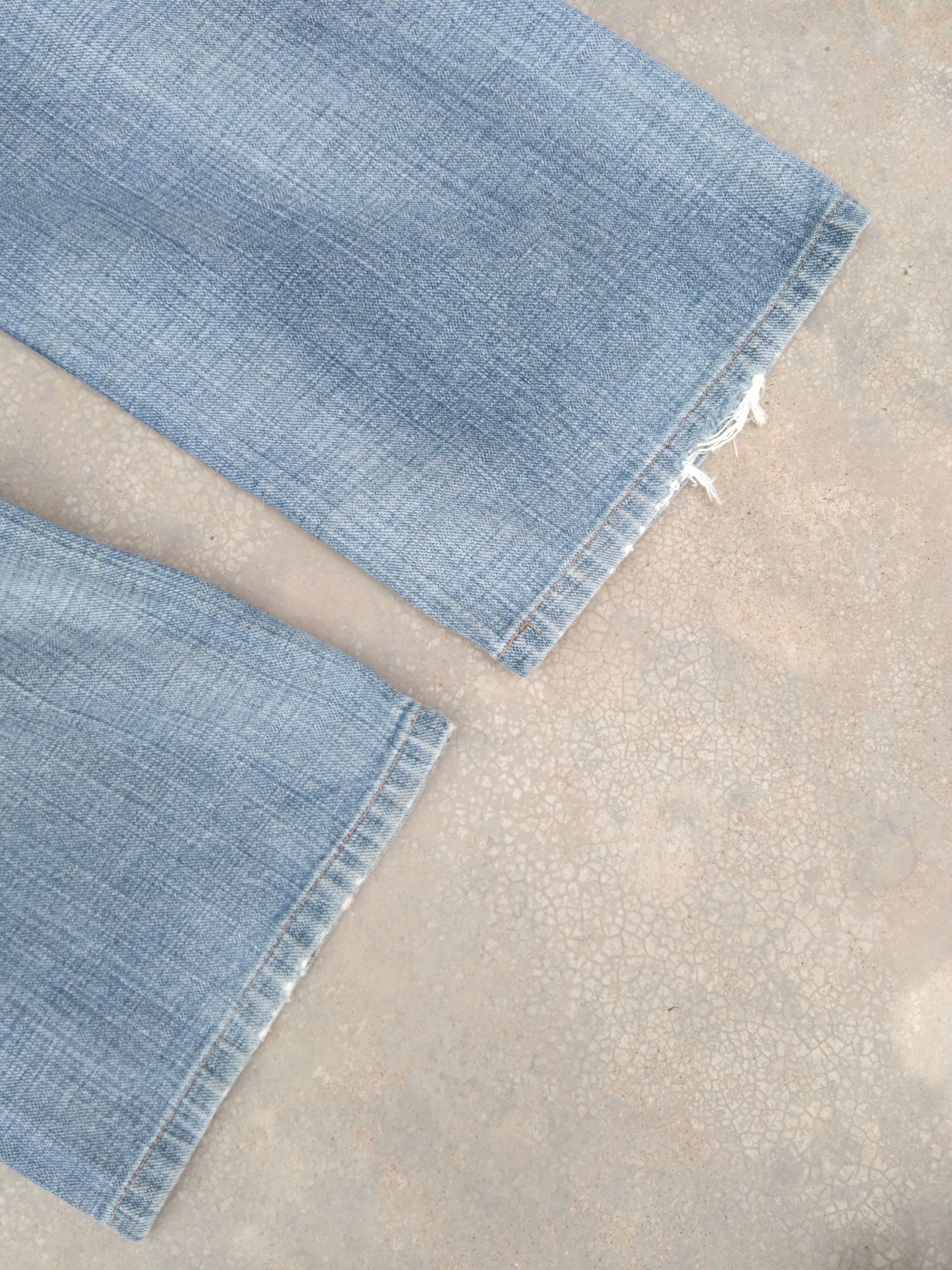 Japanese Brand Vintage GLHEART Straight Leg Distressed Jeans 32x28 Size US 32 / EU 48 - 3 Thumbnail