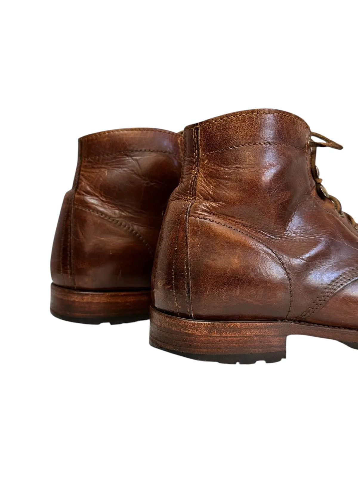 Leather Leather AS 98 STYLE AVANT-GARDE Boots BROGUE Guidi Size US 9 / EU 42 - 7 Thumbnail