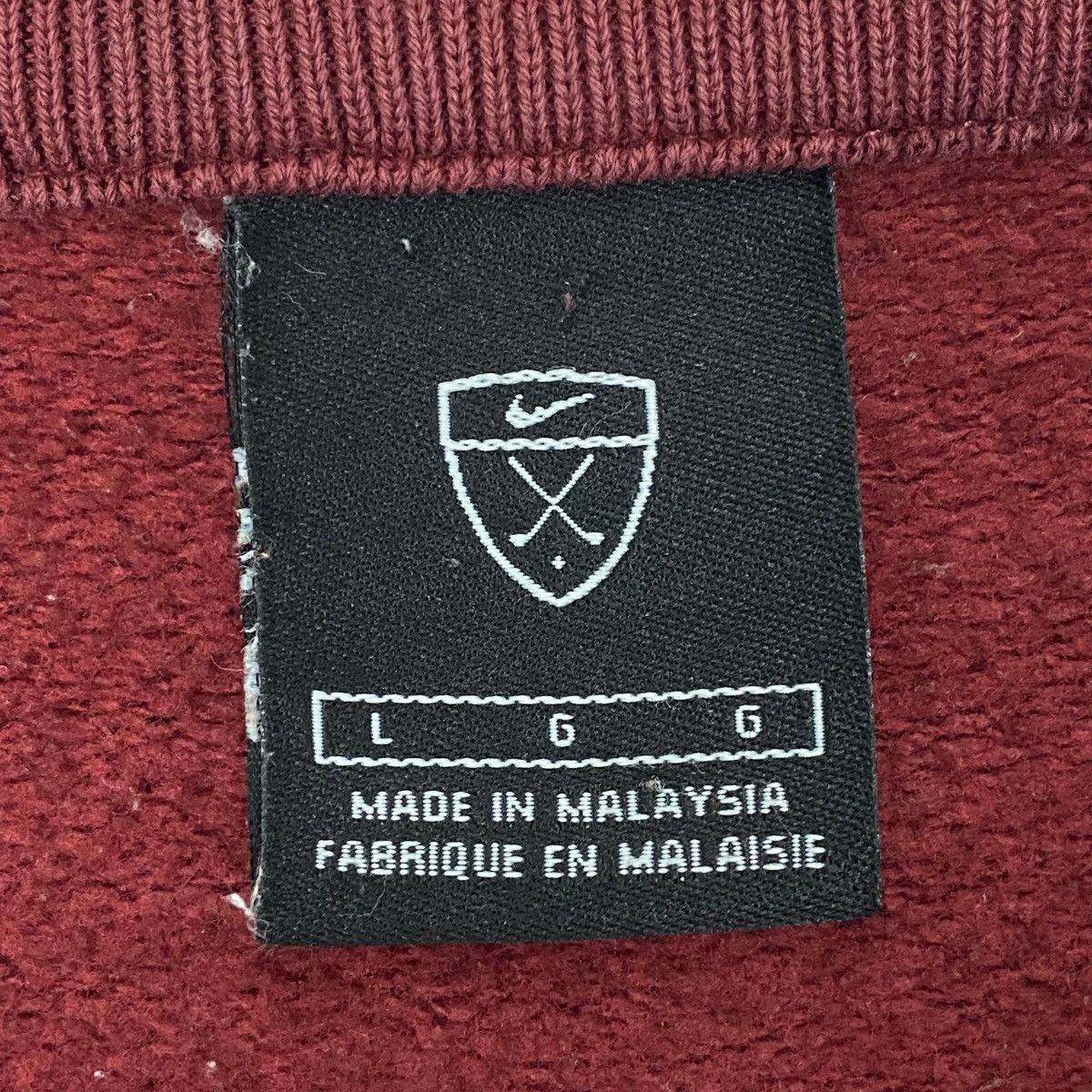 Other Vintage Nike Half Zipper Sweatshirt Red Logo Embroidery Sz L Size US L / EU 52-54 / 3 - 5 Thumbnail
