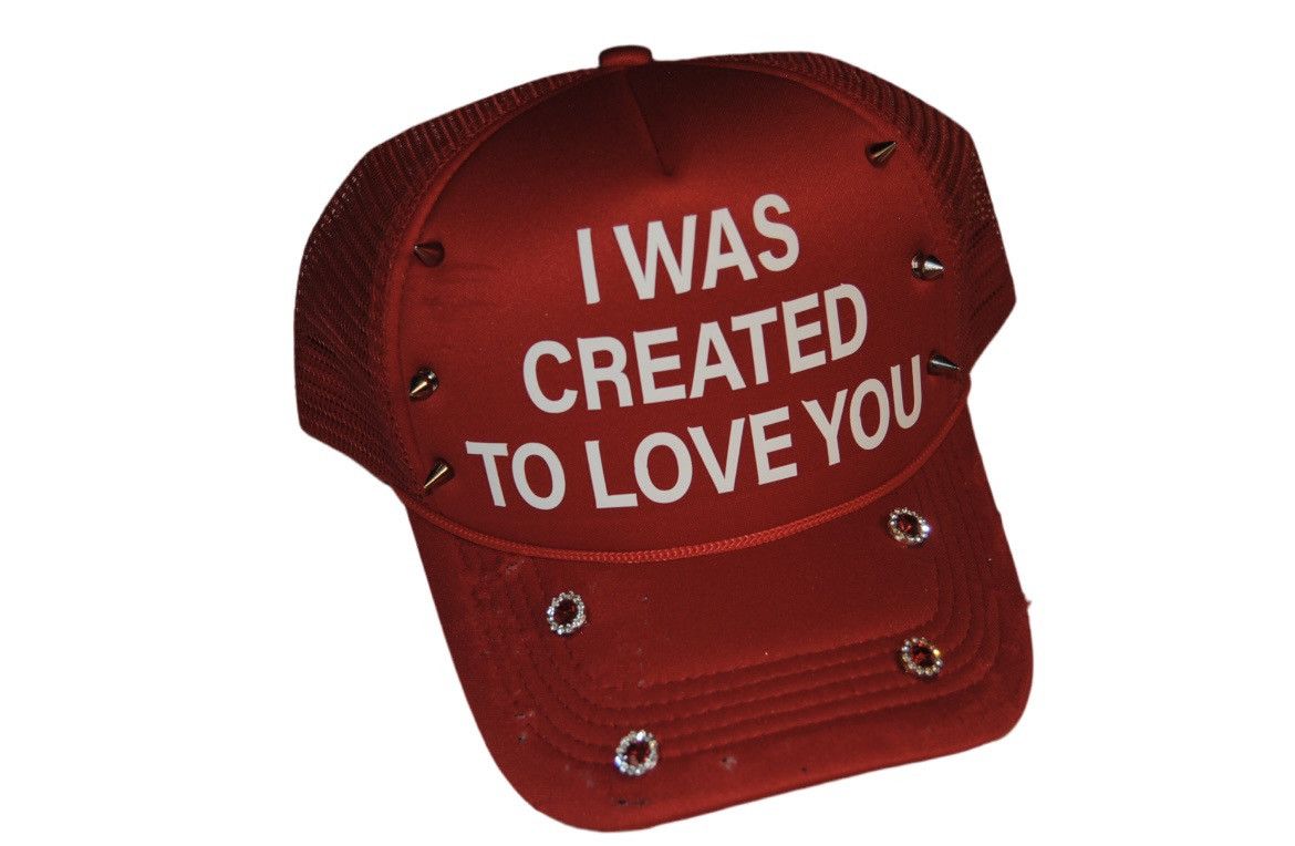 Vintage I WAS CREATED TO LOVE YOU 1/1 TRUCKER Size ONE SIZE - 2 Thumbnail