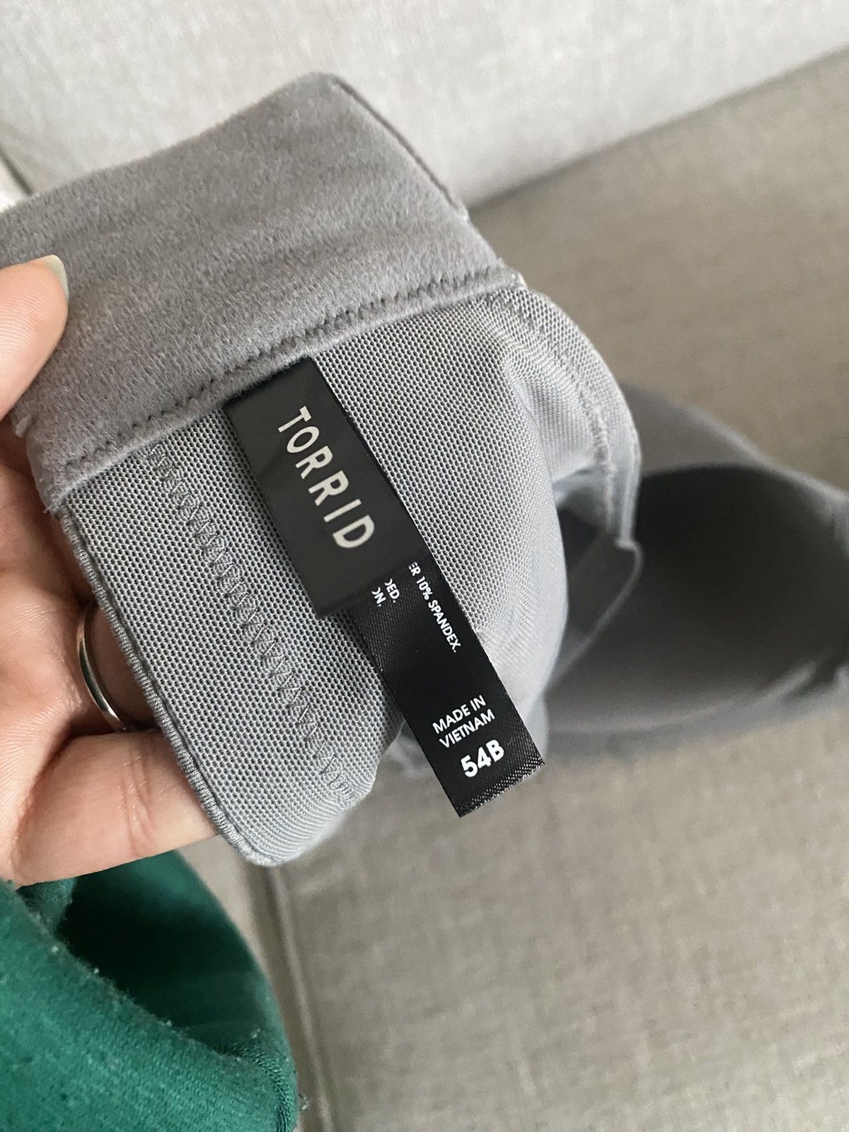 Torrid Torrid Everyday Wire-Free Lined Grey Women’s size 54B NWT Size ONE SIZE - 16 Thumbnail