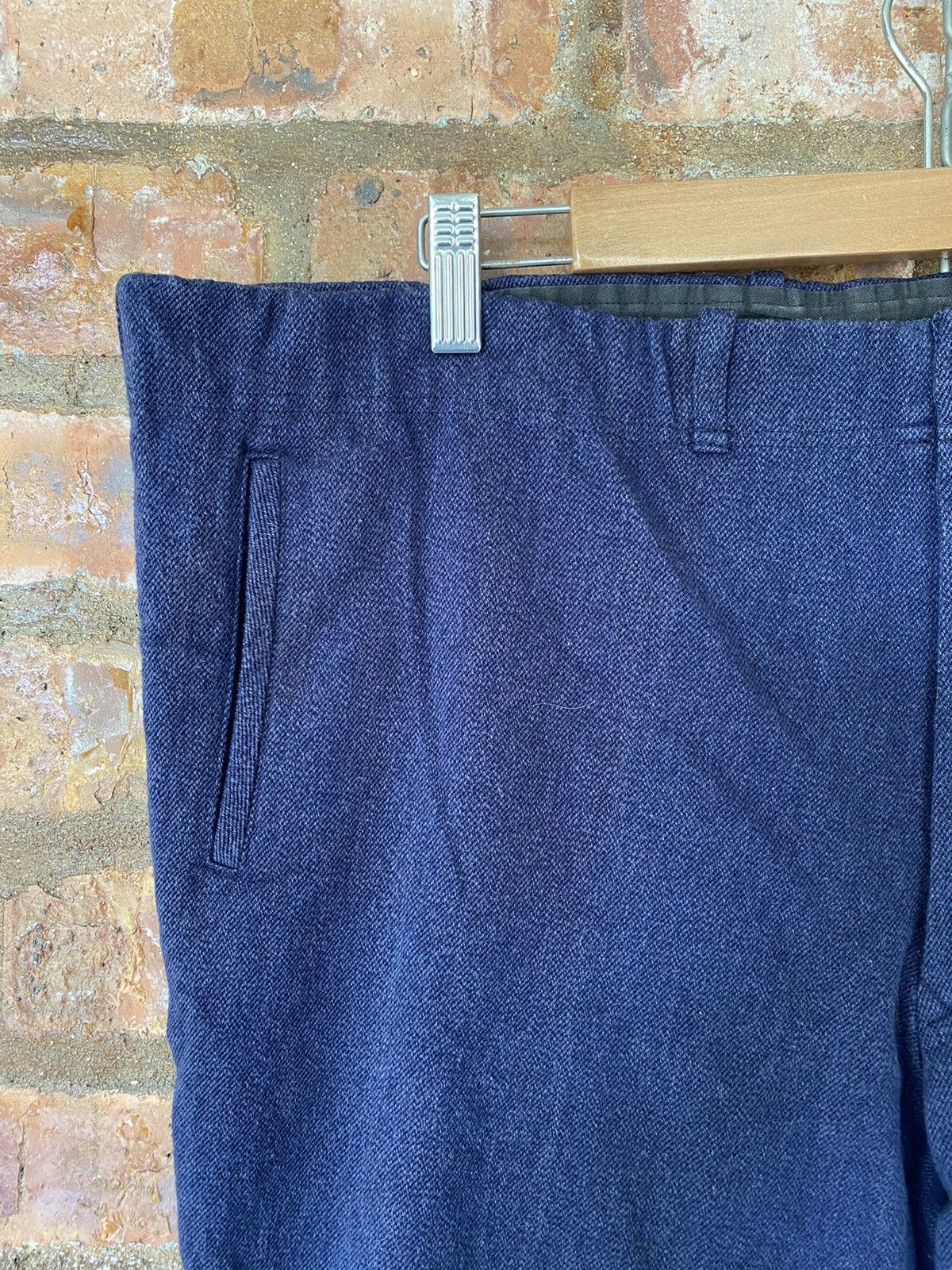 Yohji Yamamoto 1980s Y’S Wool Linen crop pants Size 38" / US 16 / IT 52 - 6 Thumbnail