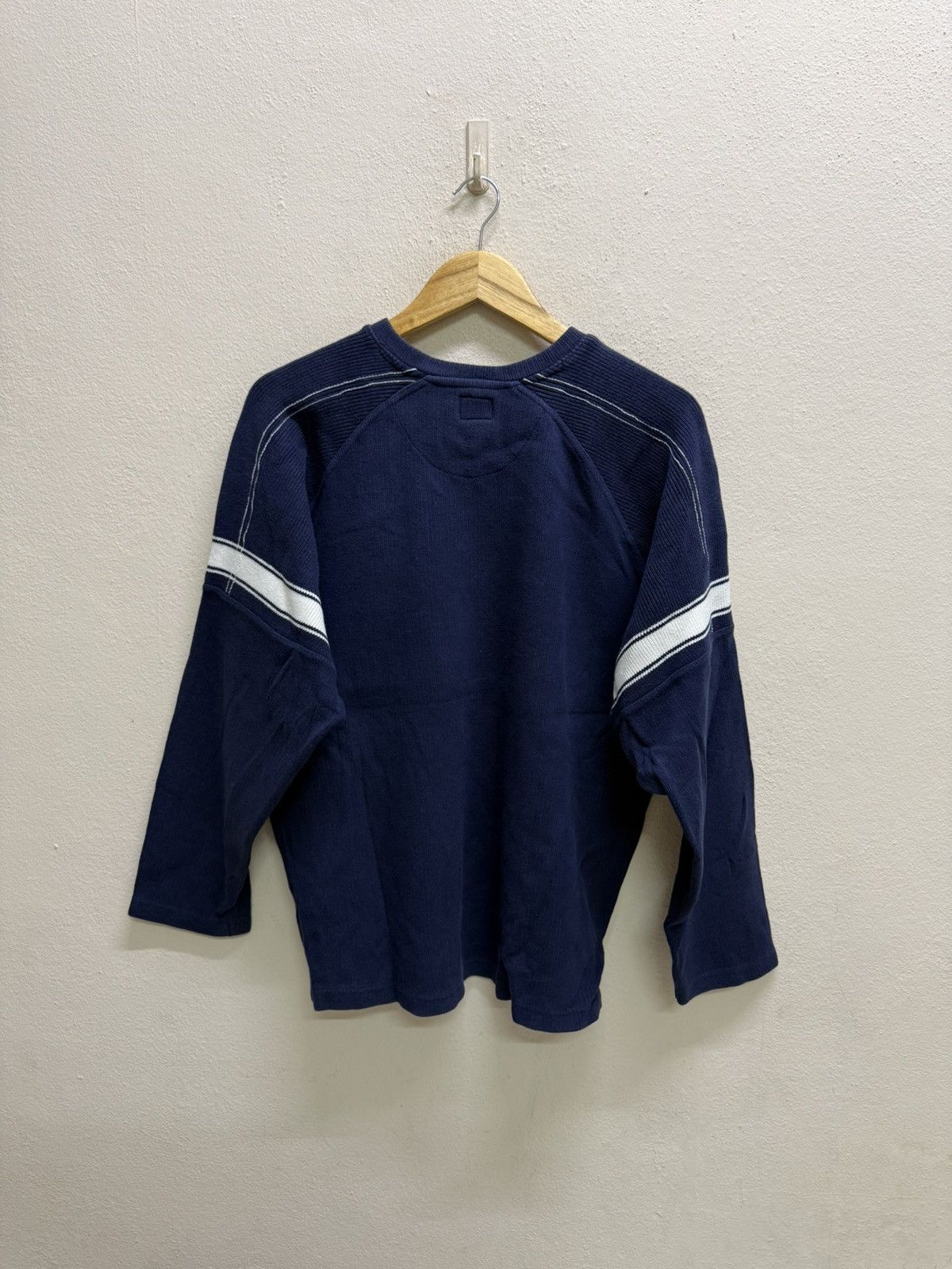 Japanese Brand Vintage Virgin Vneck Raglan Sleeve Sweatshirt Size US M / EU 48-50 / 2 - 16 Thumbnail