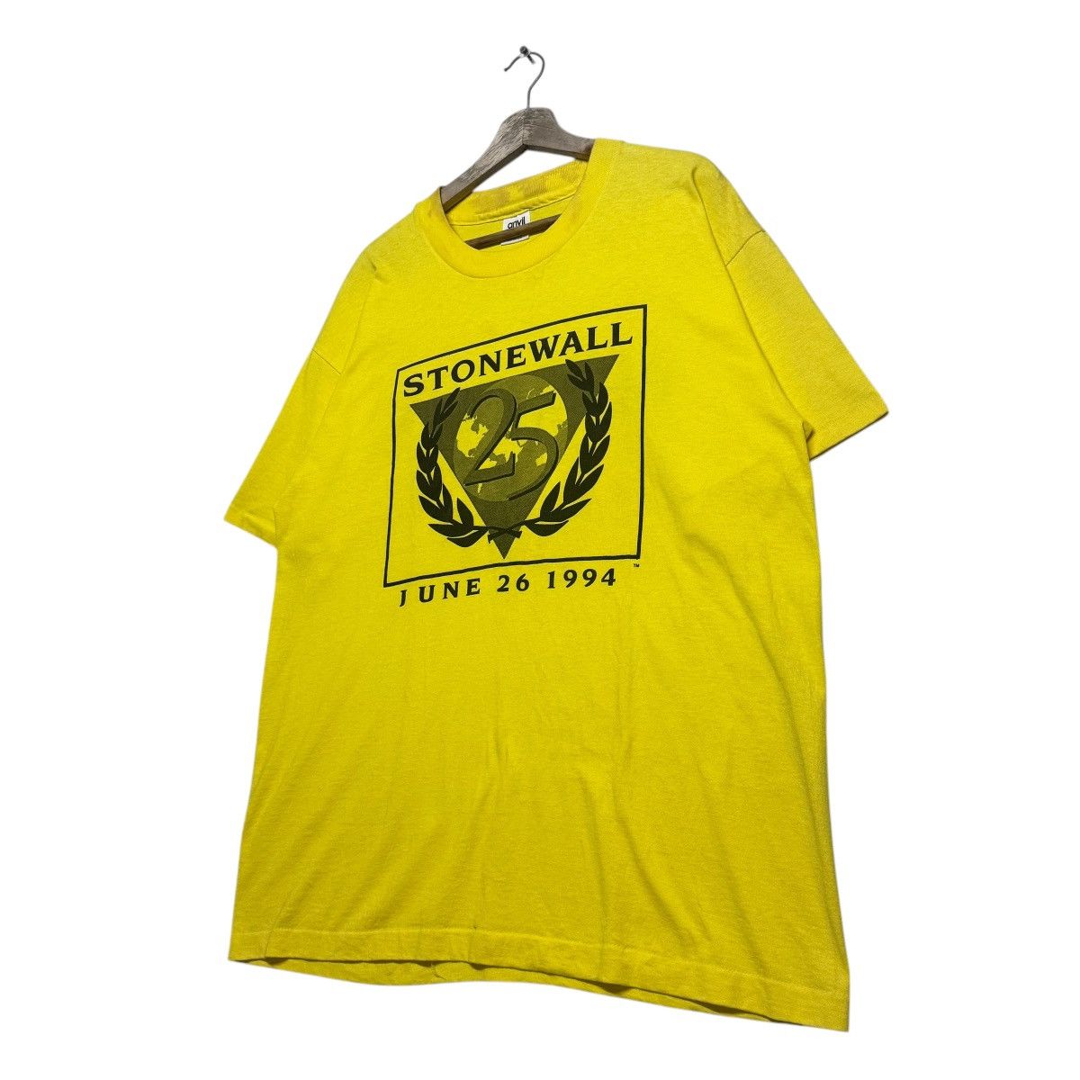 Anvil × Vintage 1994 Stonewall Marshall Tee Shirt Size US XL / EU 56 / 4 - 3 Thumbnail