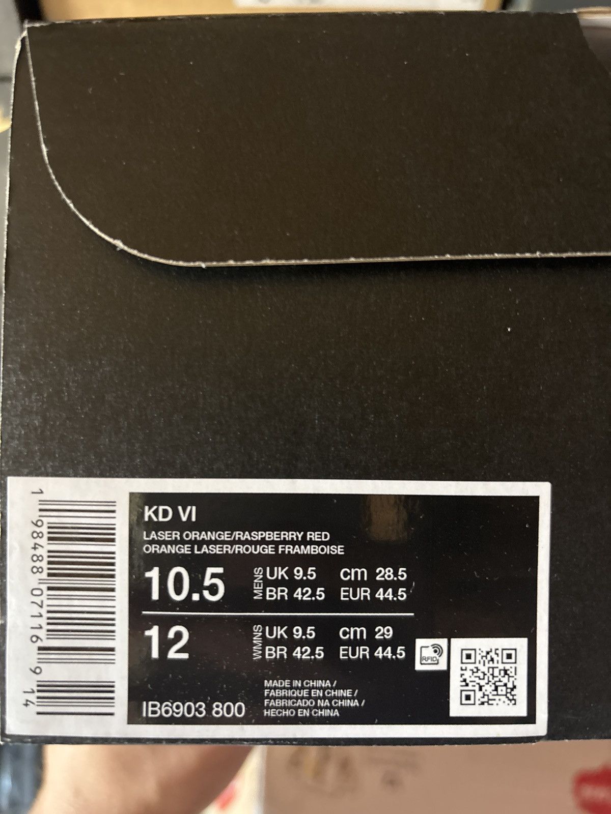 Nike Nike KD 4 Texas Longhorns Size 10.5 Mens Size US 10.5 / EU 43-44 - 7 Thumbnail