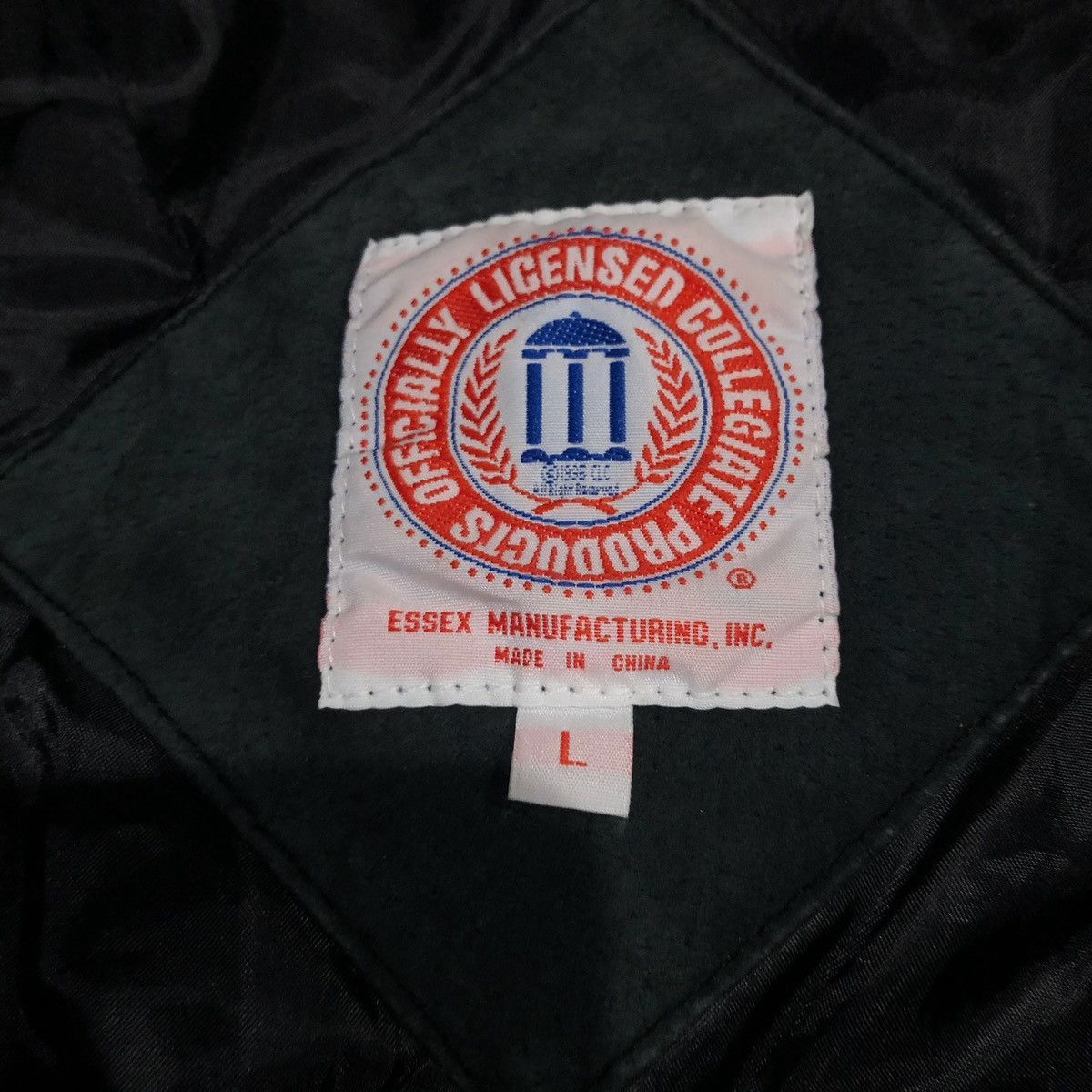 NCAA × Vintage 80s UCONN Husky Bomber Jacket Size US L / EU 52-54 / 3 - 3 Thumbnail