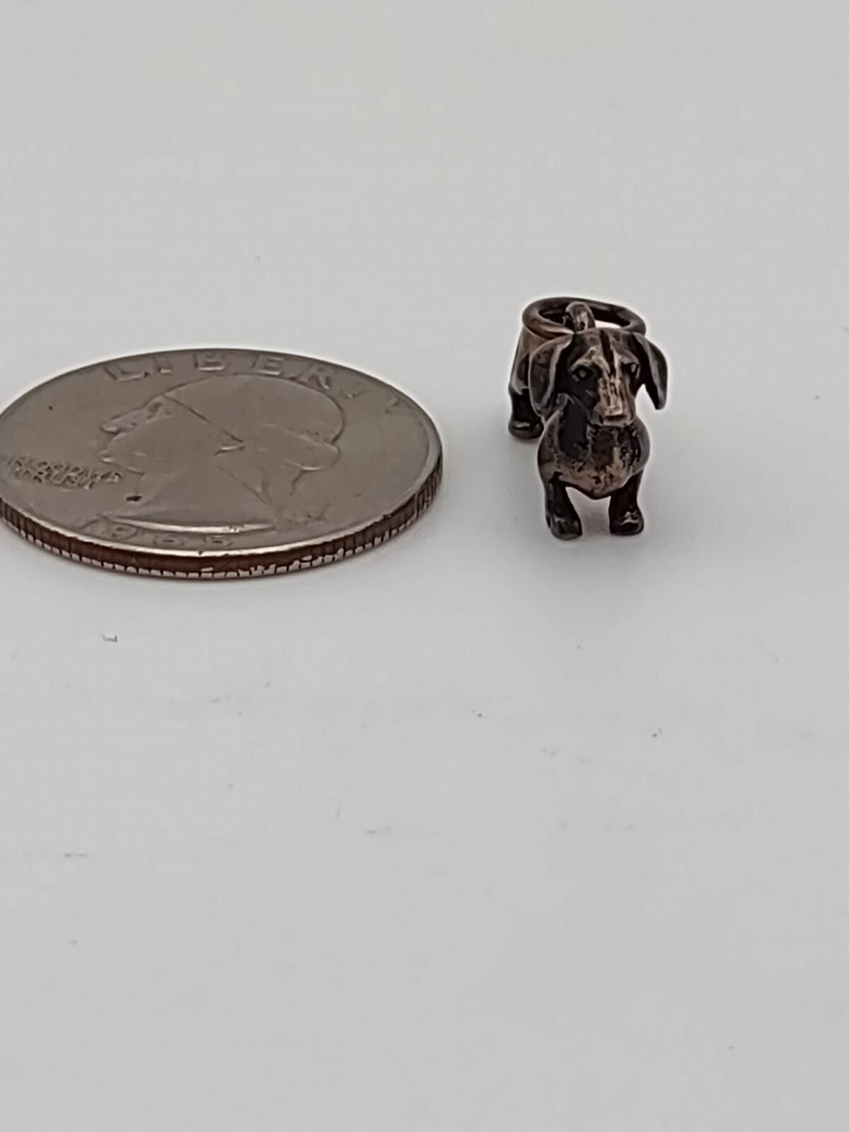Other Retired 3D James Avery Sterling Silver Dachshund Dog Charm Size ONE SIZE - 5 Thumbnail