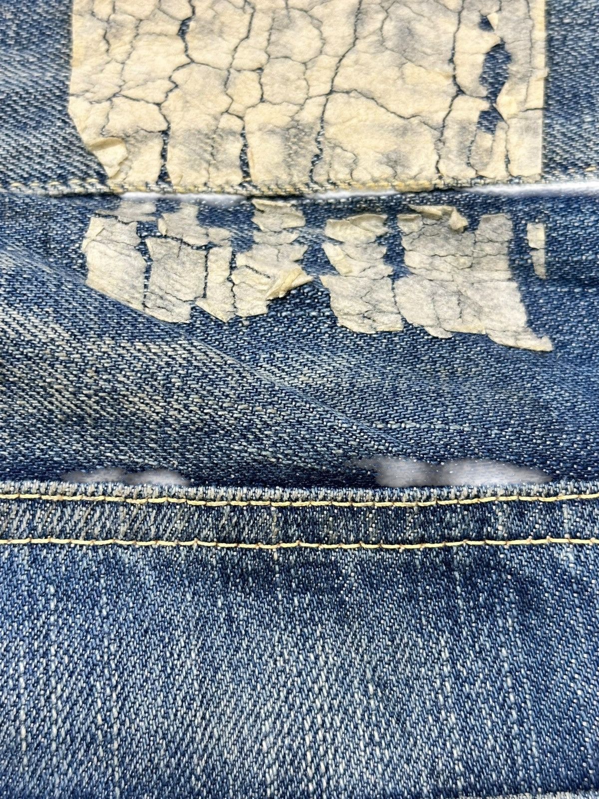 Edition Japan Vintage Edition Japan Selvedge Button Fly Distressed Denim Size US 32 / EU 48 - 6 Thumbnail