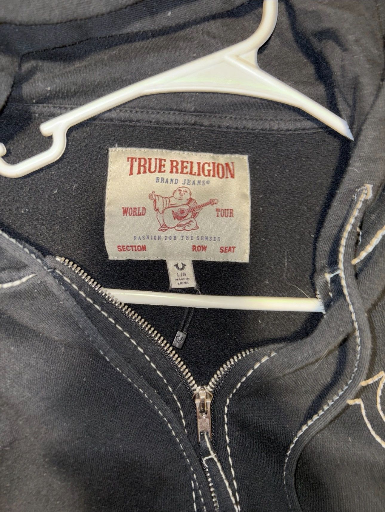 True Religion Black true religion hoodie Size US L / EU 52-54 / 3 - 4 Thumbnail