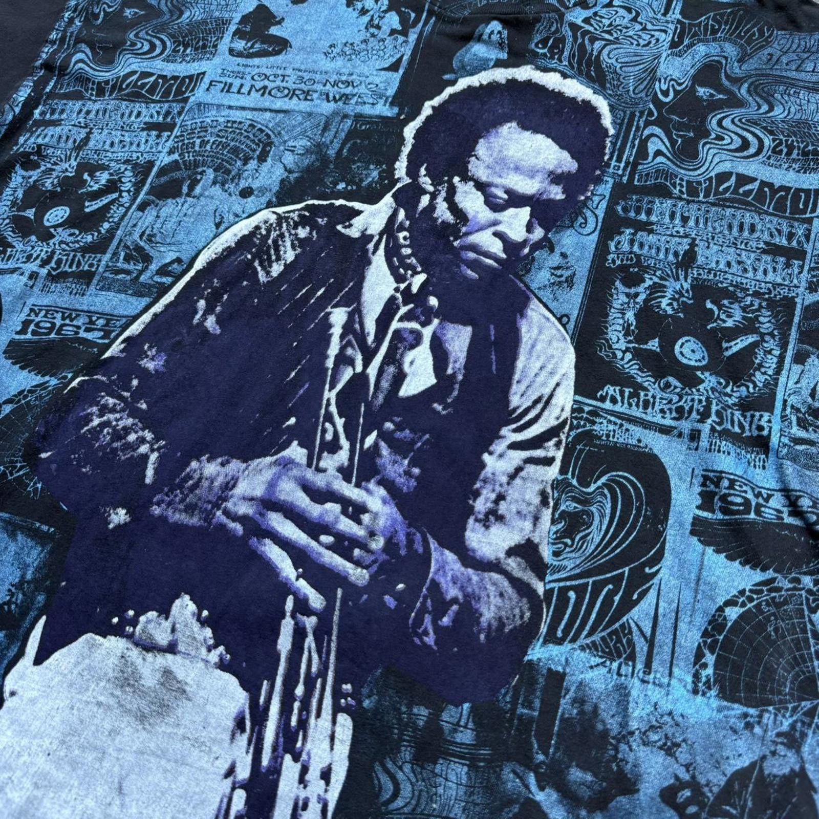 Other Miles Davis Heaven Smiles by Michael Rios 90’s AOP T-Shirt Size US XXL / EU 58 / 5 - 4 Thumbnail