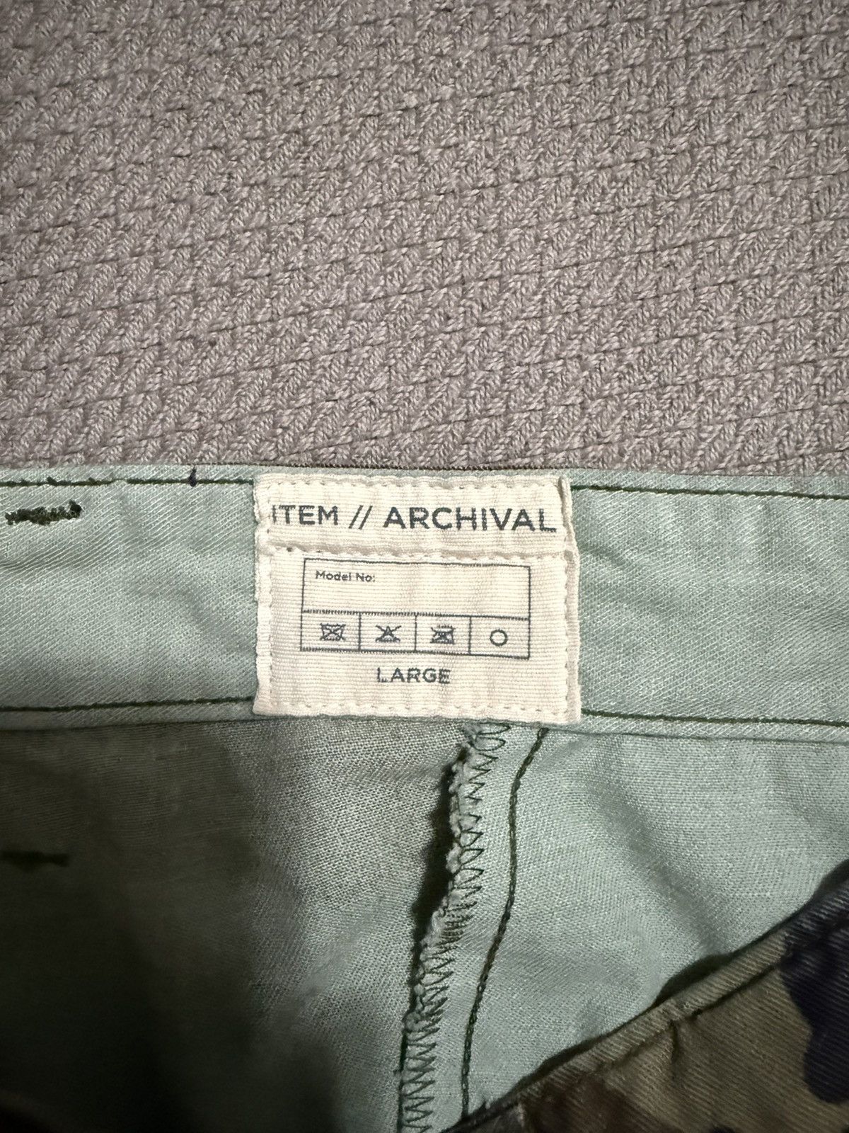 Other ITEM // ARCHIVAL Camo Pants Size US 36 / EU 52 - 4 Thumbnail