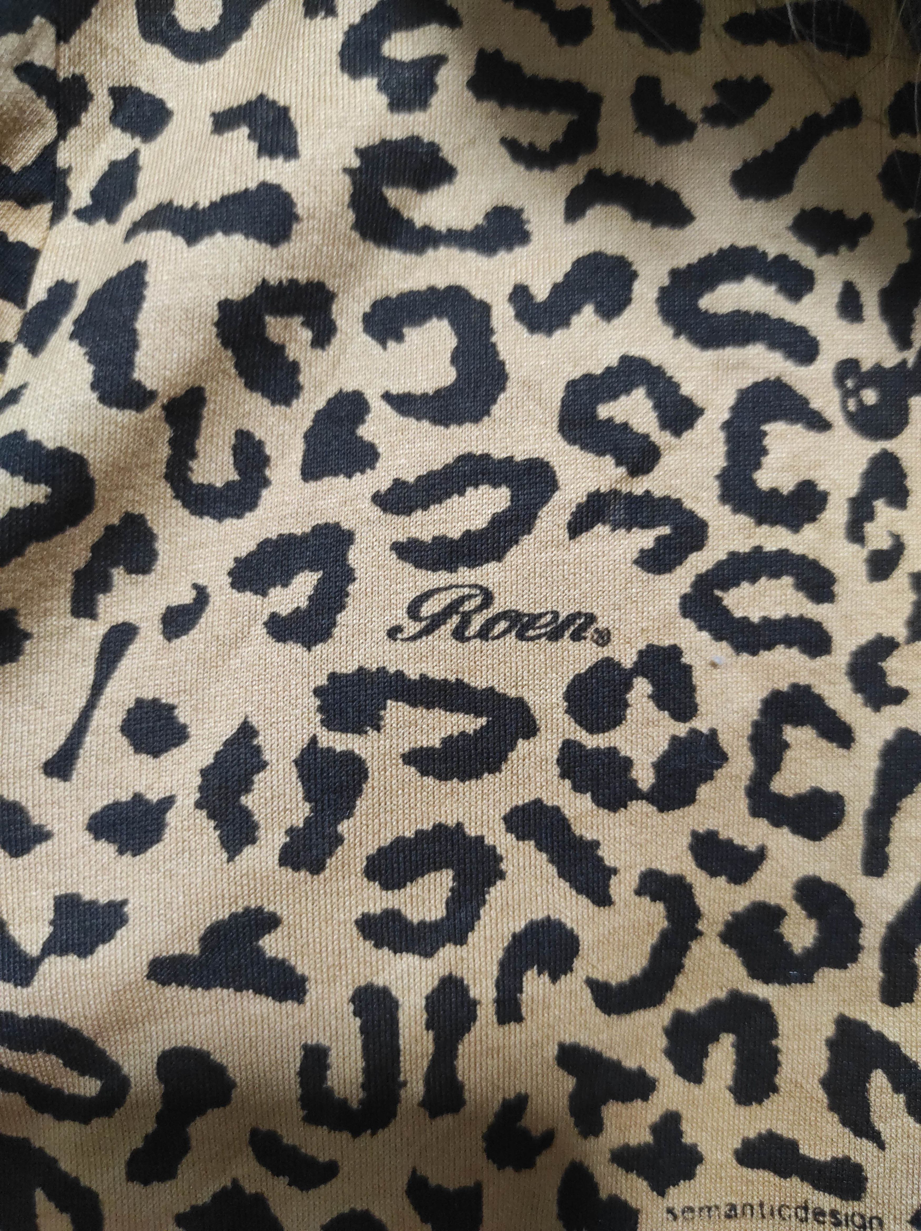 If Six Was Nine Roen x Semantic Design Leopard Fur Hoodie If6Was9 LGB style Size US S / EU 44-46 / 1 - 6 Thumbnail