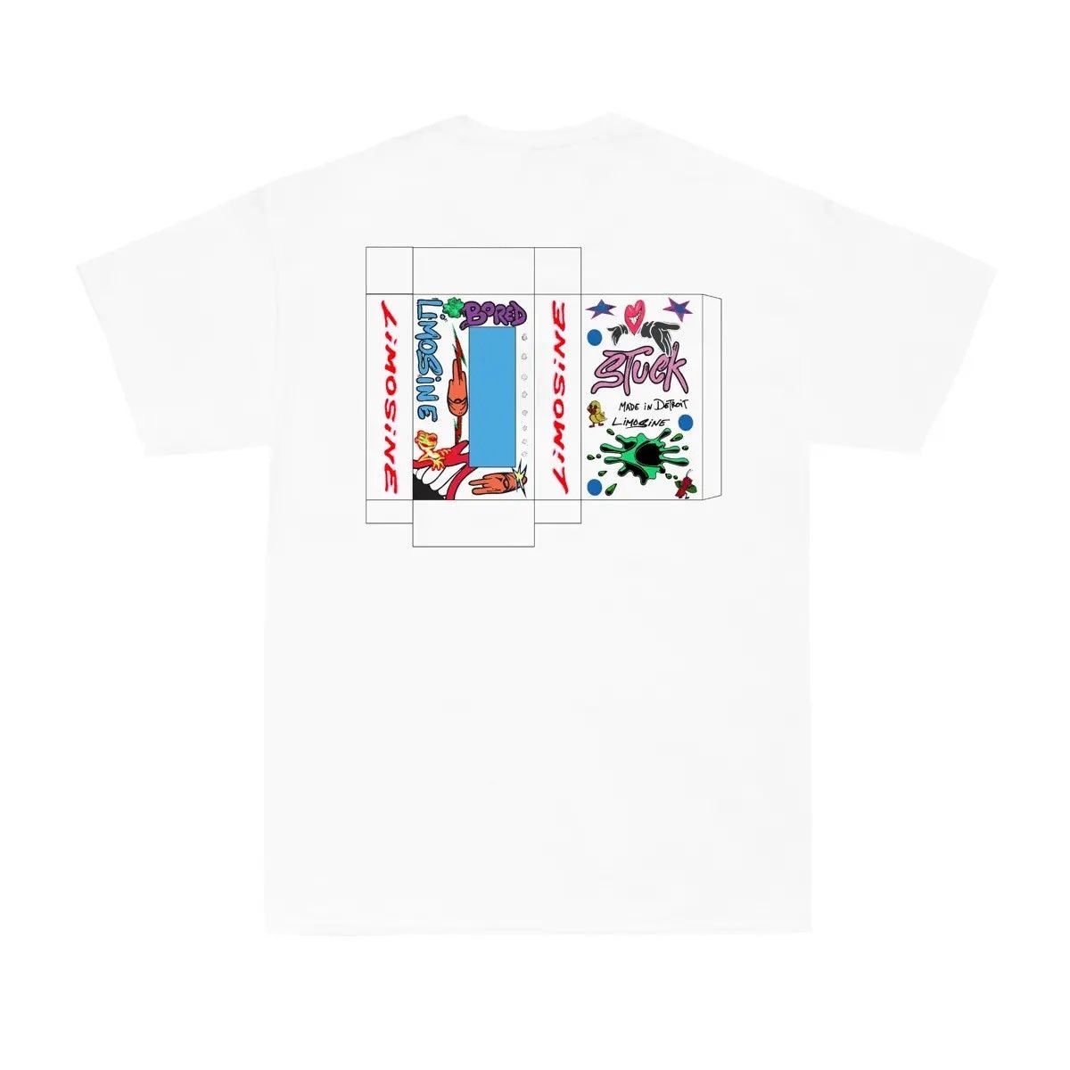 Limosine Skateboards Casper T-Shirt Size L BrandNew