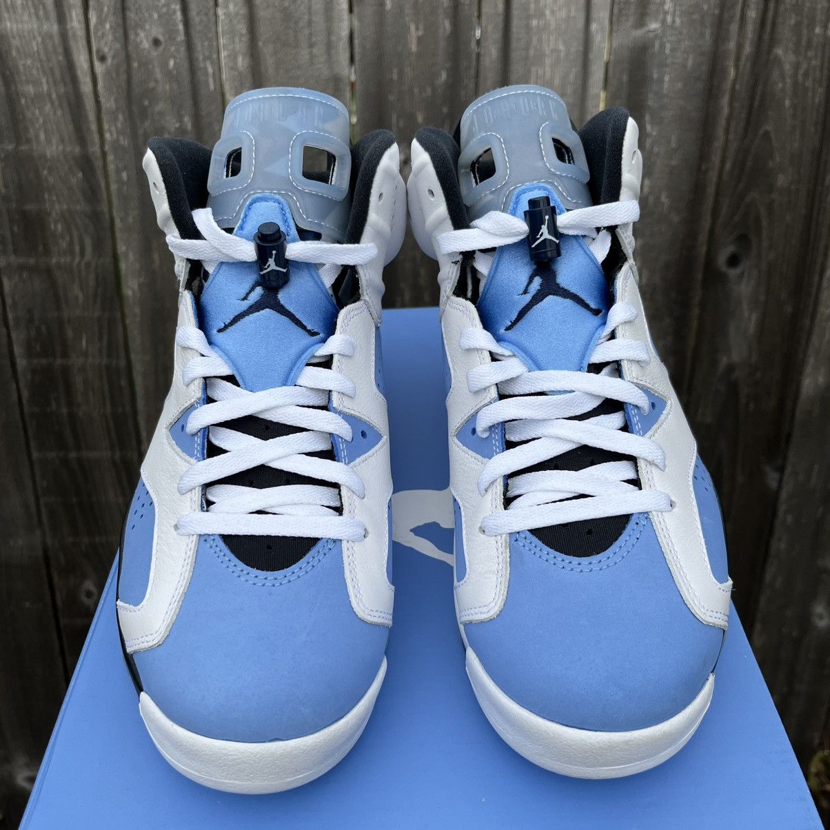 Nike Nike air Jordan 6 UNC size 9.5 Men Size US 9.5 / EU 42-43 - 2 Thumbnail