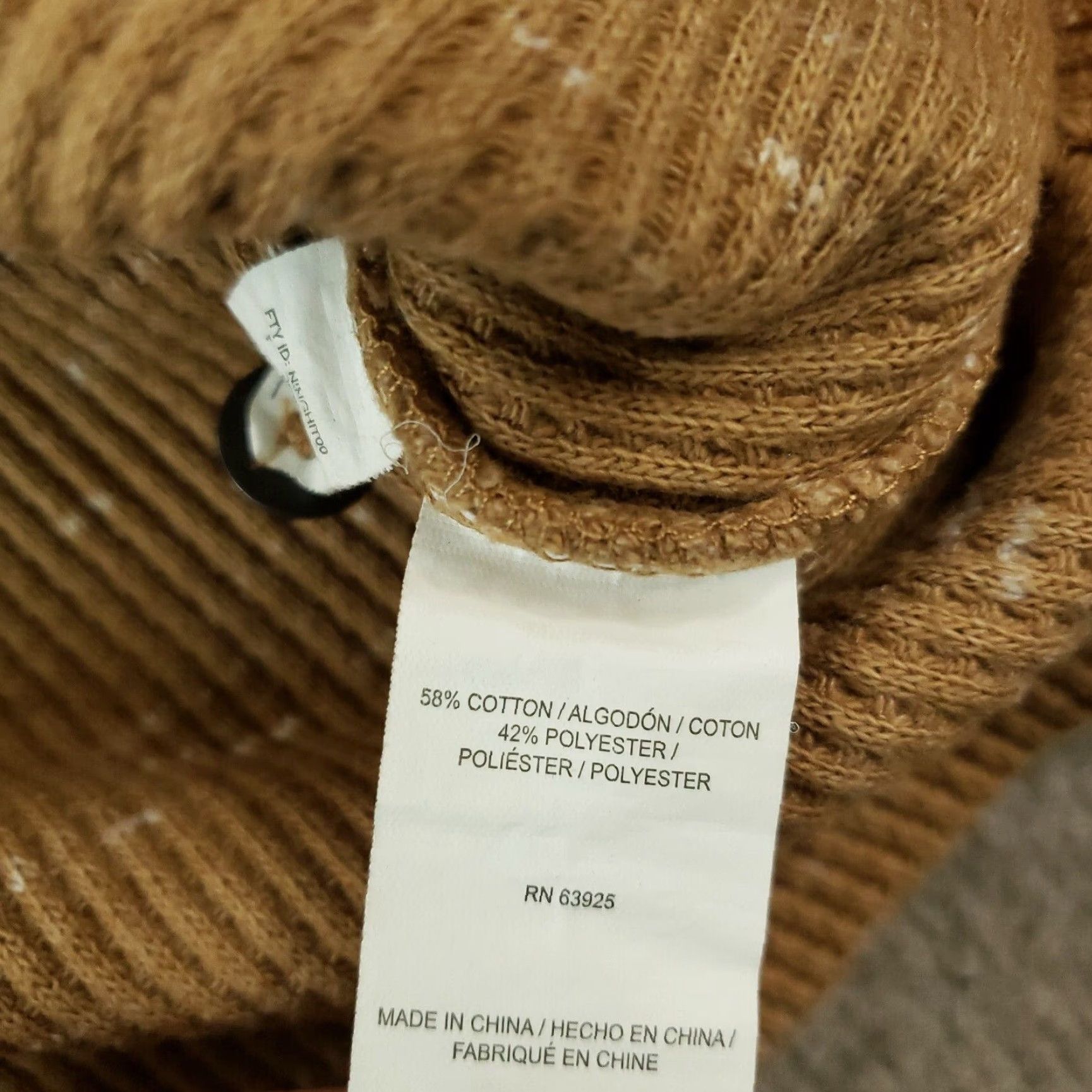 Vintage Outpost Henley Shirt Mens Medium Brown Long Sleeve Buttons Casual Outdoors Size US M / EU 48-50 / 2 - 6 Thumbnail