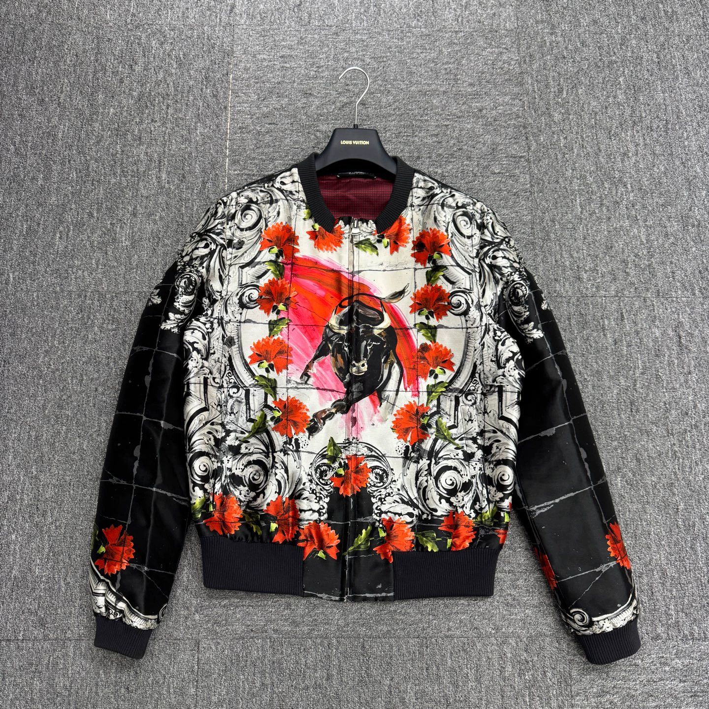 Dolce & Gabbana DG Ink Floral Print Jacket Size US M / EU 48-50 / 2 - 1 Thumbnail