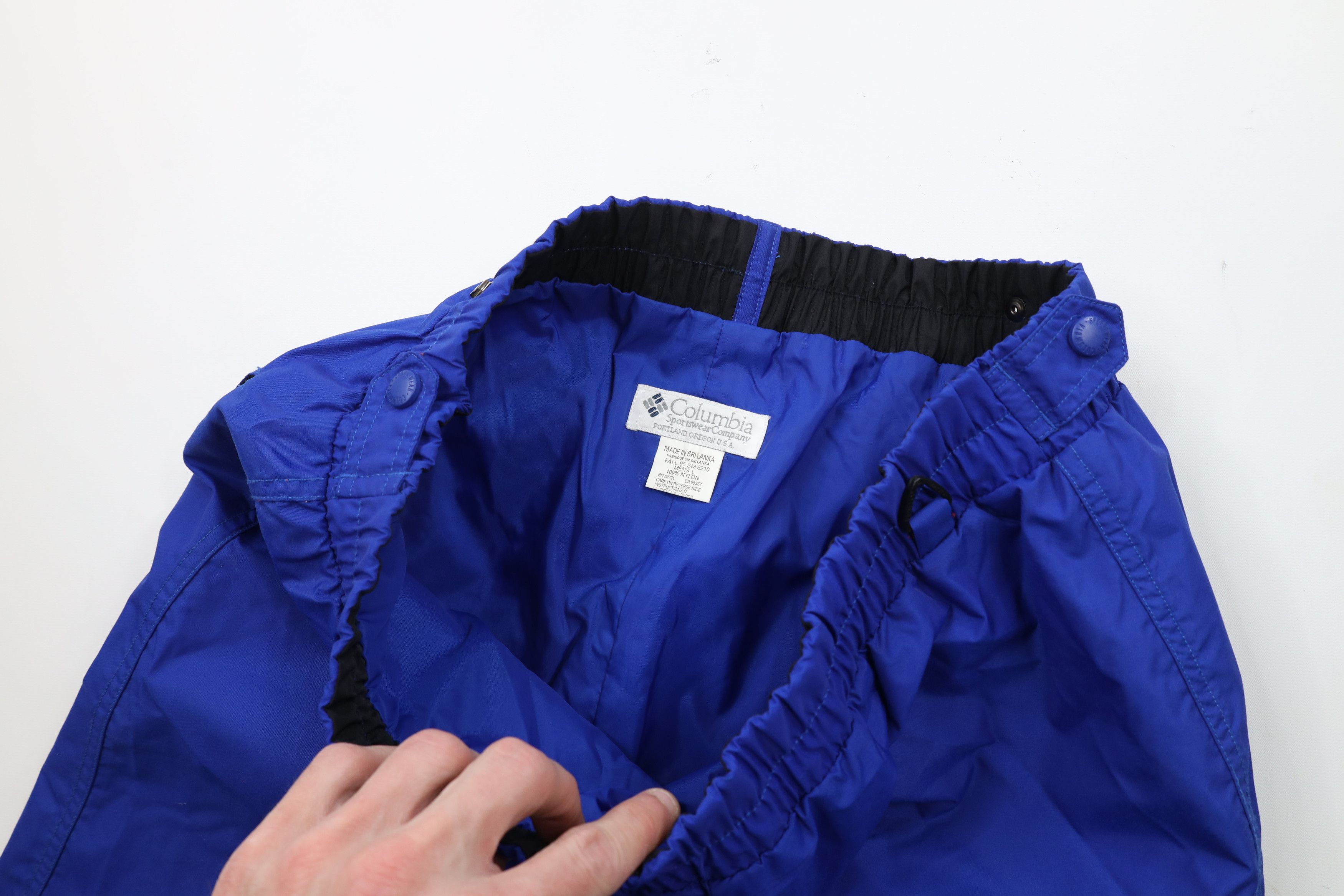 Columbia × Vintage Vintage 90s Columbia Spell Out Waterproof Rain Snow Pants Size US 36 / EU 52 - 9 Thumbnail