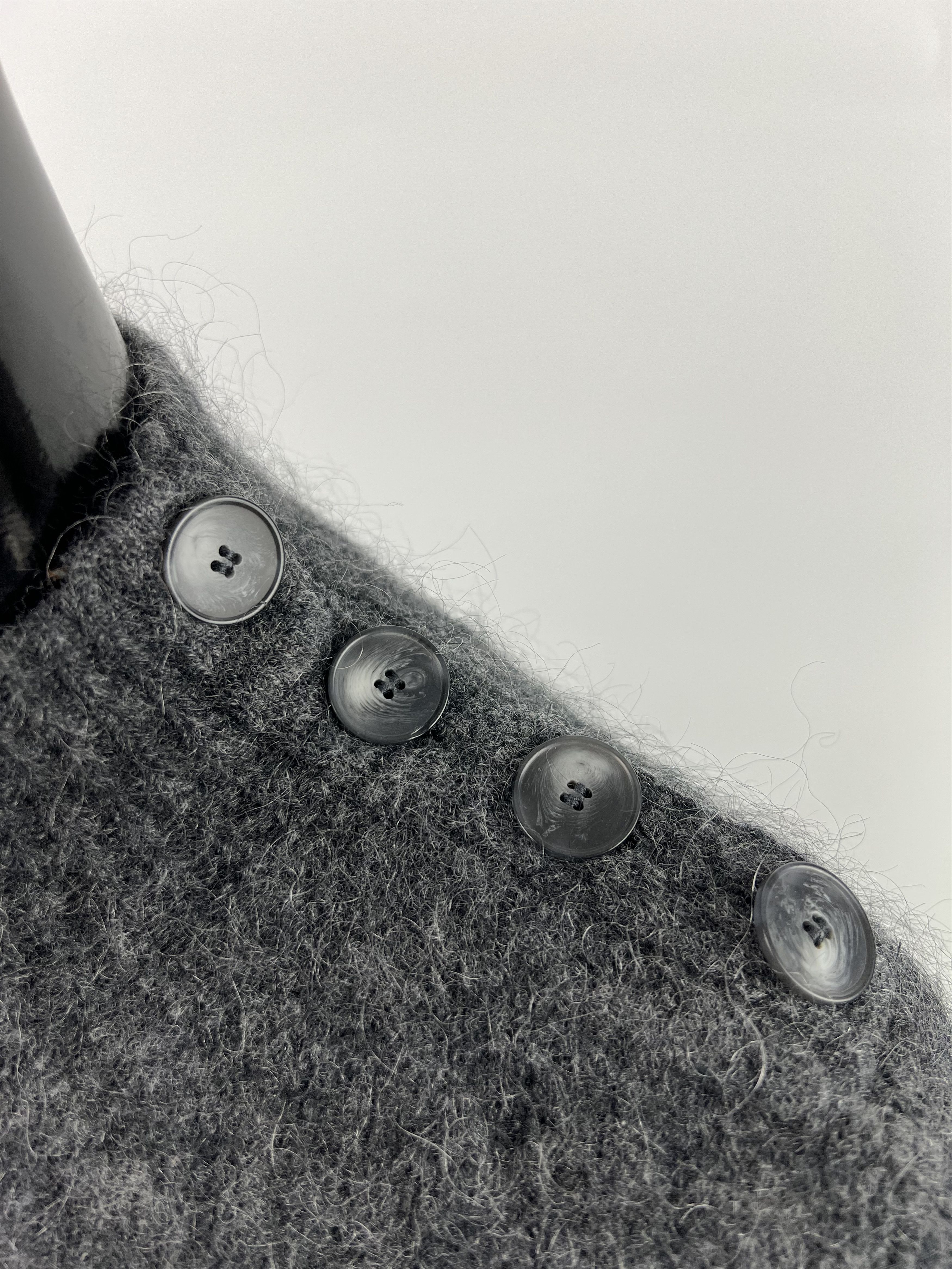 Sezane SEZANE Polly Mottled Kid Mohair Wool Blend Sweater Dress Size S / US 4 / IT 40 - 5 Thumbnail