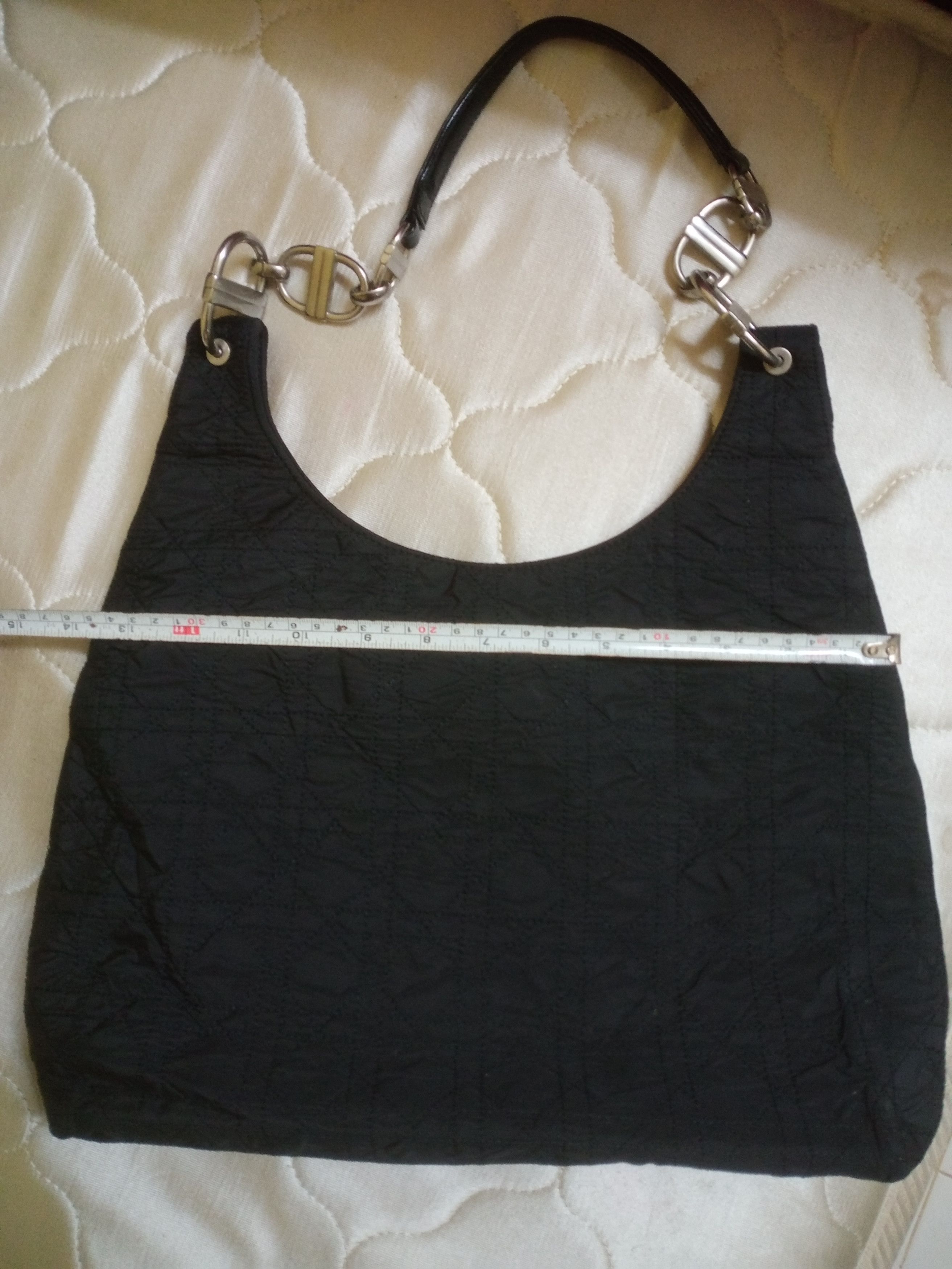 Christian Dior Monsieur Christian Dior One Shoulder RU1927 Black Handbag Size ONE SIZE - 6 Thumbnail