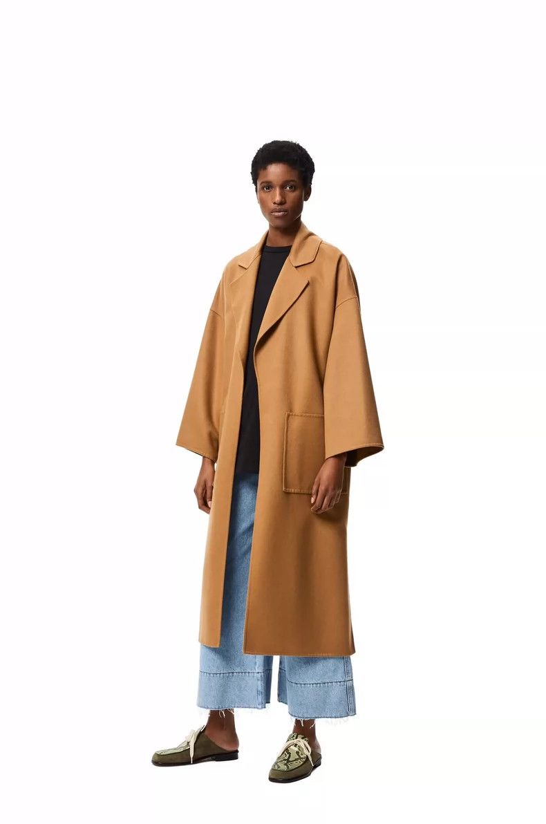 Loewe Loewe Wool and cashmere tie coat Size M / US 6-8 / IT 42-44 - 4 Thumbnail