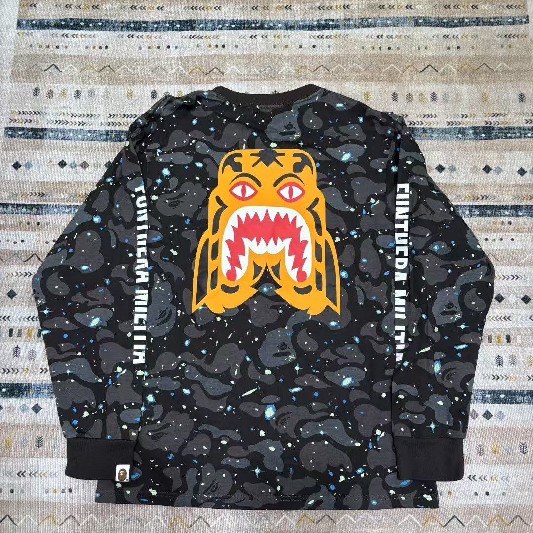Bape BAPE SPACE CAMO TEE Size US M / EU 48-50 / 2 - 2 Thumbnail