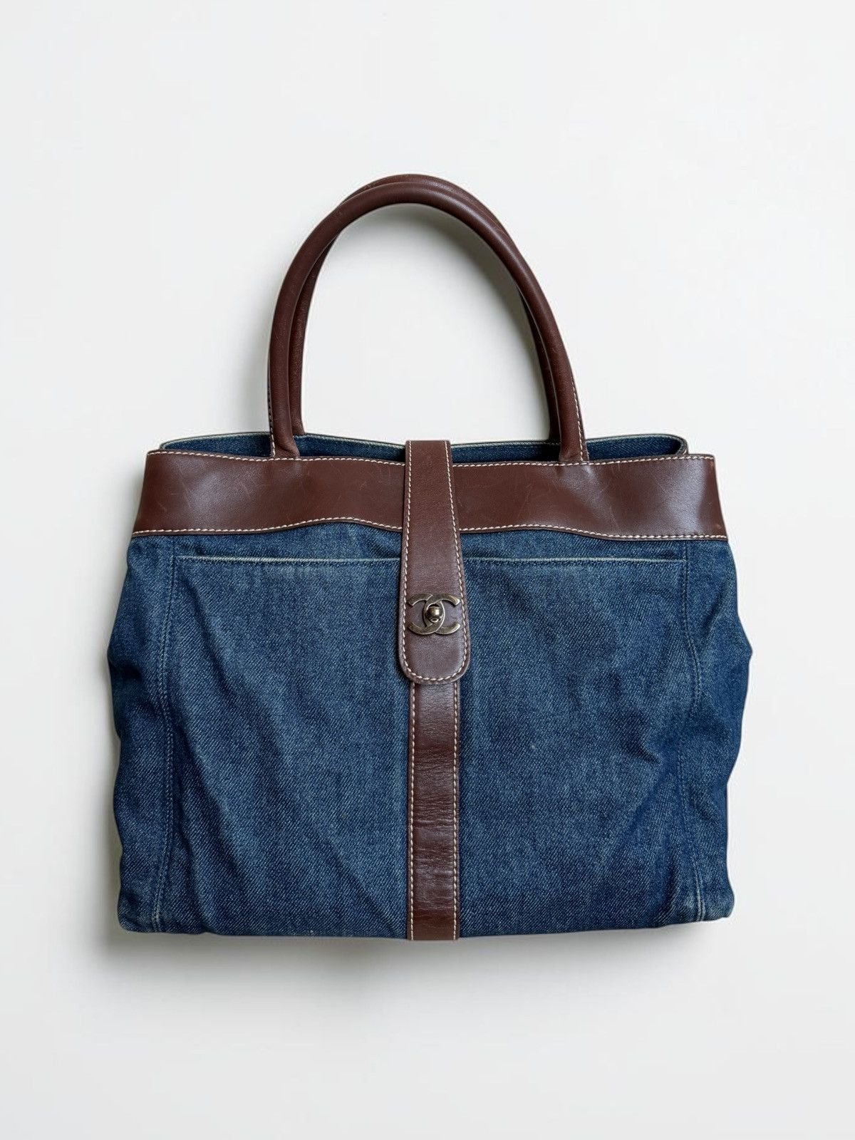 Chanel Chanel Denim CC Flap Tote Size ONE SIZE - 1 Thumbnail