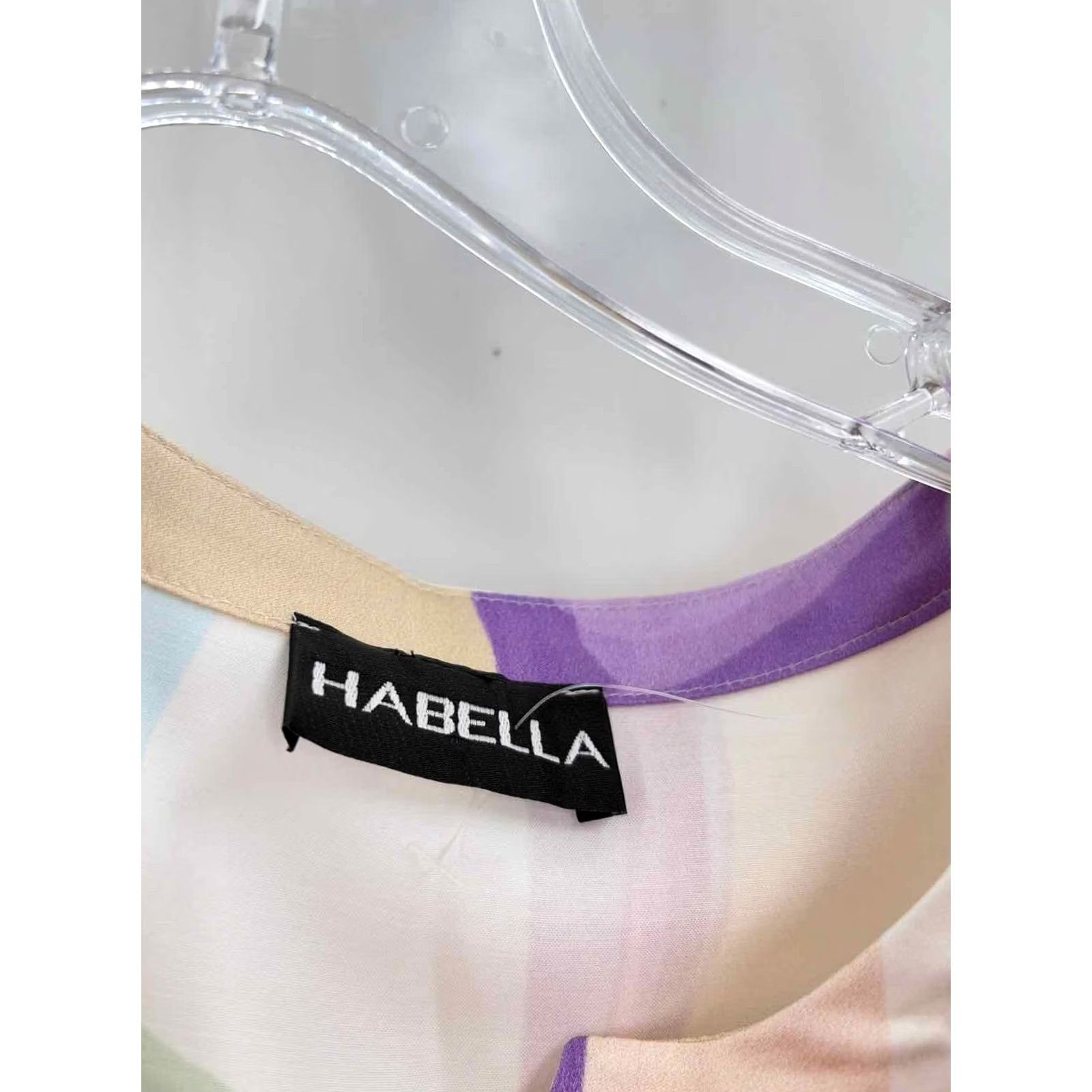 Vintage Habella Blouse Size 8 Tan Pre-Owned Size M / US 6-8 / IT 42-44 - 3 Thumbnail