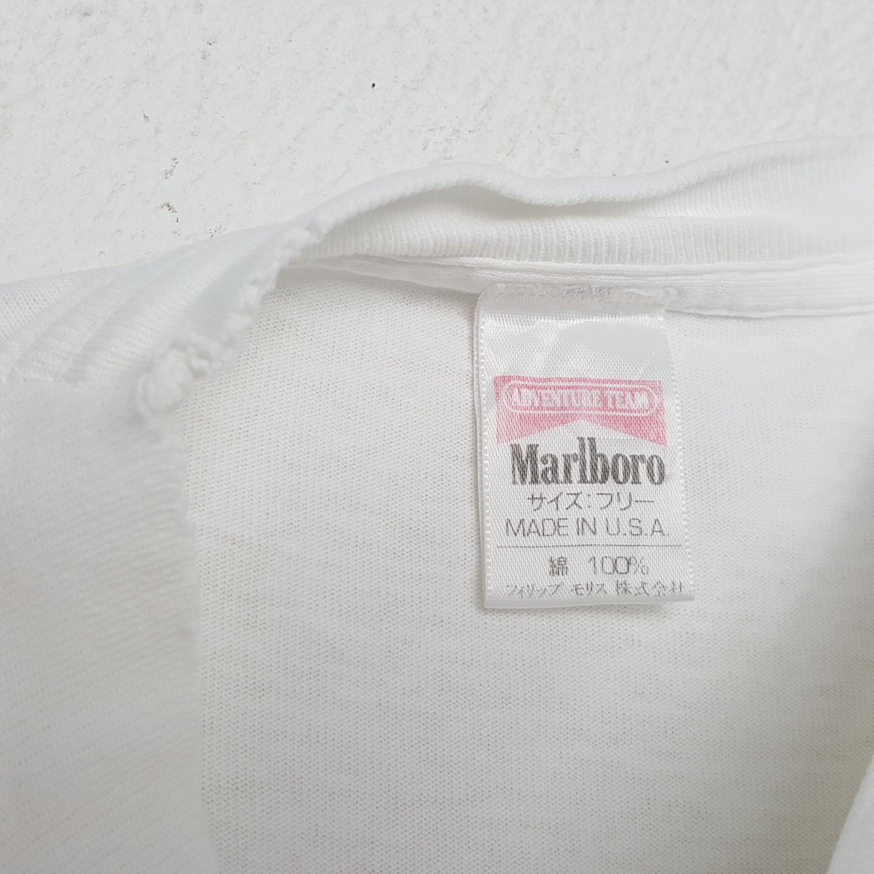 Marlboro × Vintage MARLBORO ADVENTURE TEAM Vintage Distressed Tshirt dp1 Size US XL / EU 56 / 4 - 7 Thumbnail