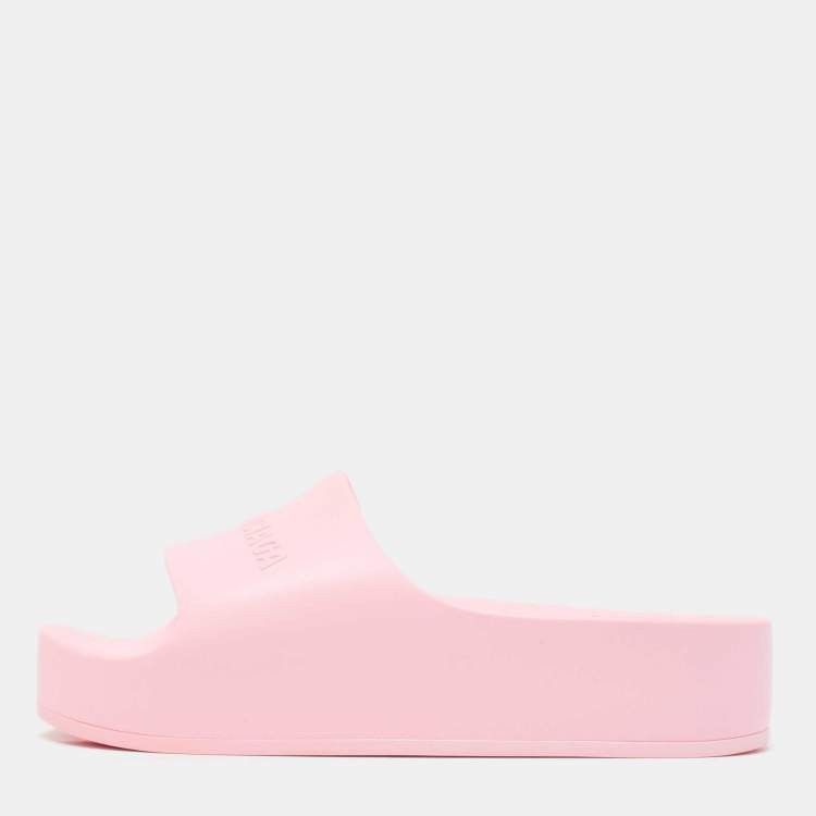 Balenciaga Balenciaga WOMEN'S CHUNKY SLIDE SANDAL Size US 7 / IT 37 - 4 Thumbnail