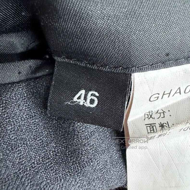 Givenchy Givenchy Size46 Black Collar Single Button Suit Size US M / EU 48-50 / 2 - 4 Thumbnail