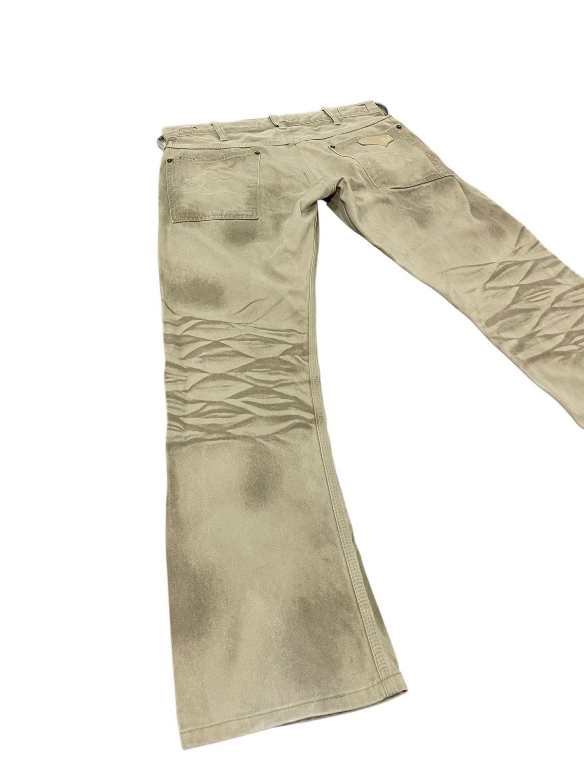 Japanese Brand Flare Jeans Blue Way Honeycomb Clawmark Boot Cut 2🟦 Size US 32 / EU 48 - 13 Thumbnail