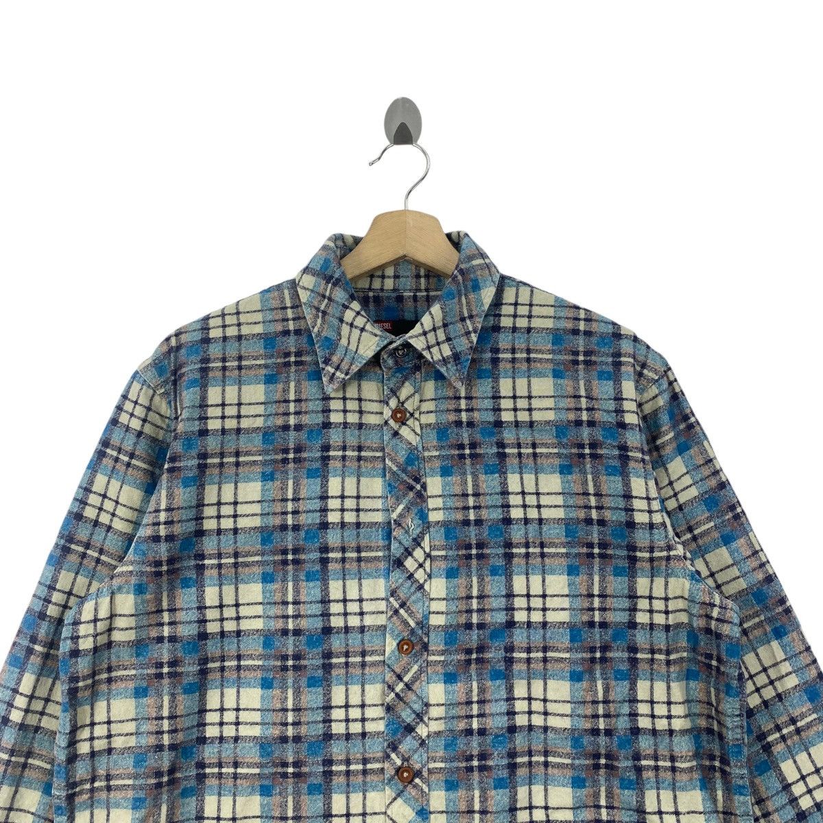 Diesel DIESEL Western Cowboy Multicolor Button Up Casual Shirt Size US L / EU 52-54 / 3 - 2 Thumbnail