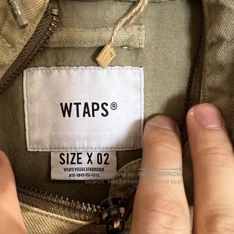 Wtaps Wtaps Water-wash hooded pullover jacket Size US M / EU 48-50 / 2 - 3 Thumbnail