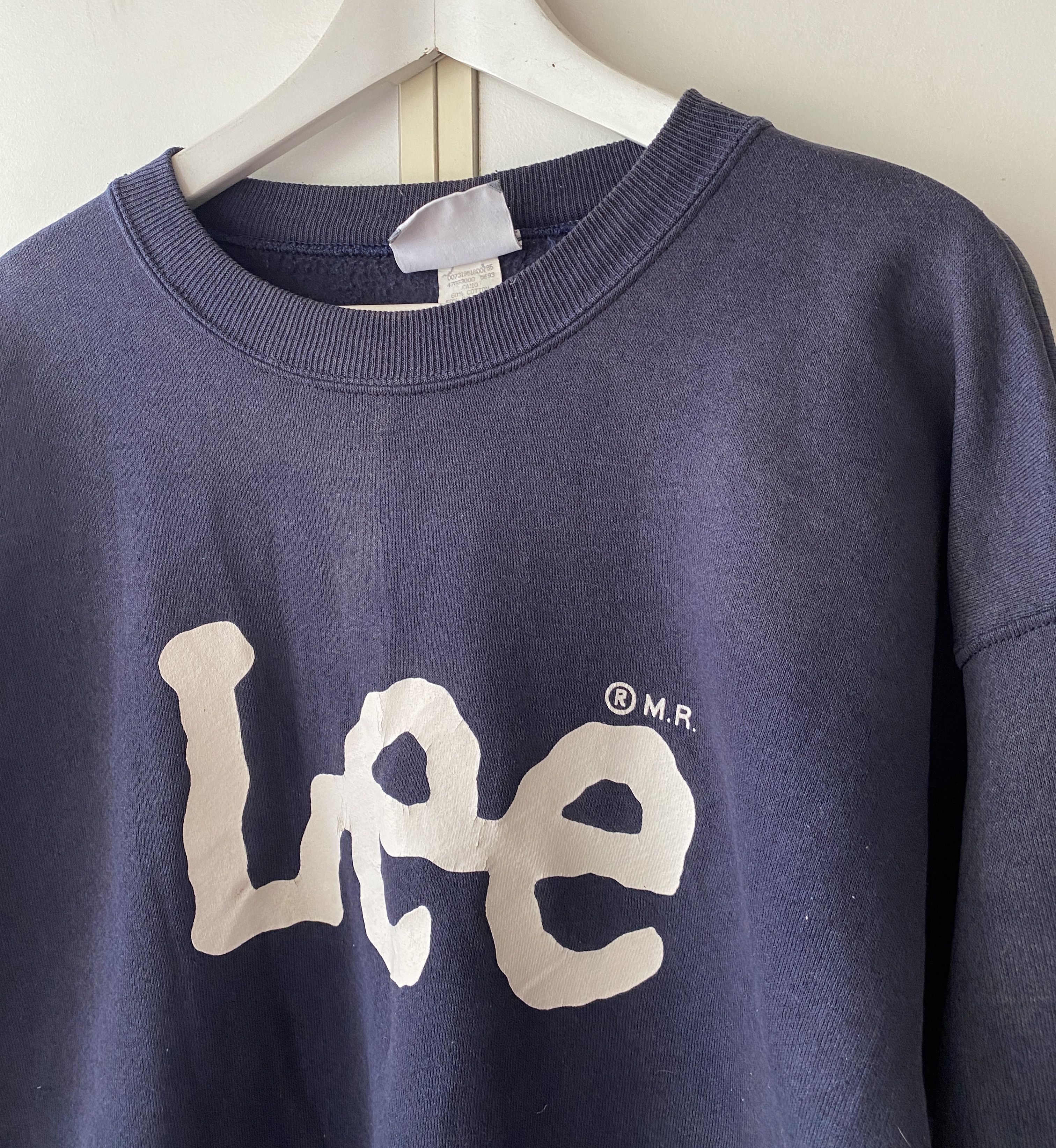 Lee × Vintage VINTAGE LEE FORNT PRINT SWEATSHIRT Size US L / EU 52-54 / 3 - 2 Thumbnail