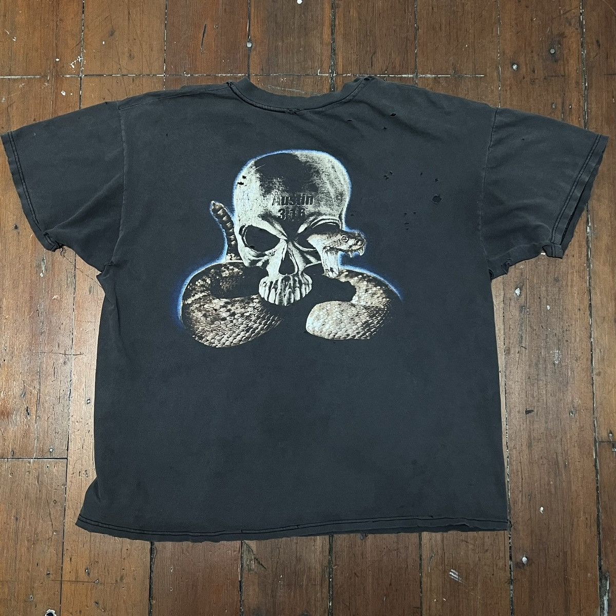 Vintage stone cold steve austin tee Size US L / EU 52-54 / 3 - 3 Thumbnail