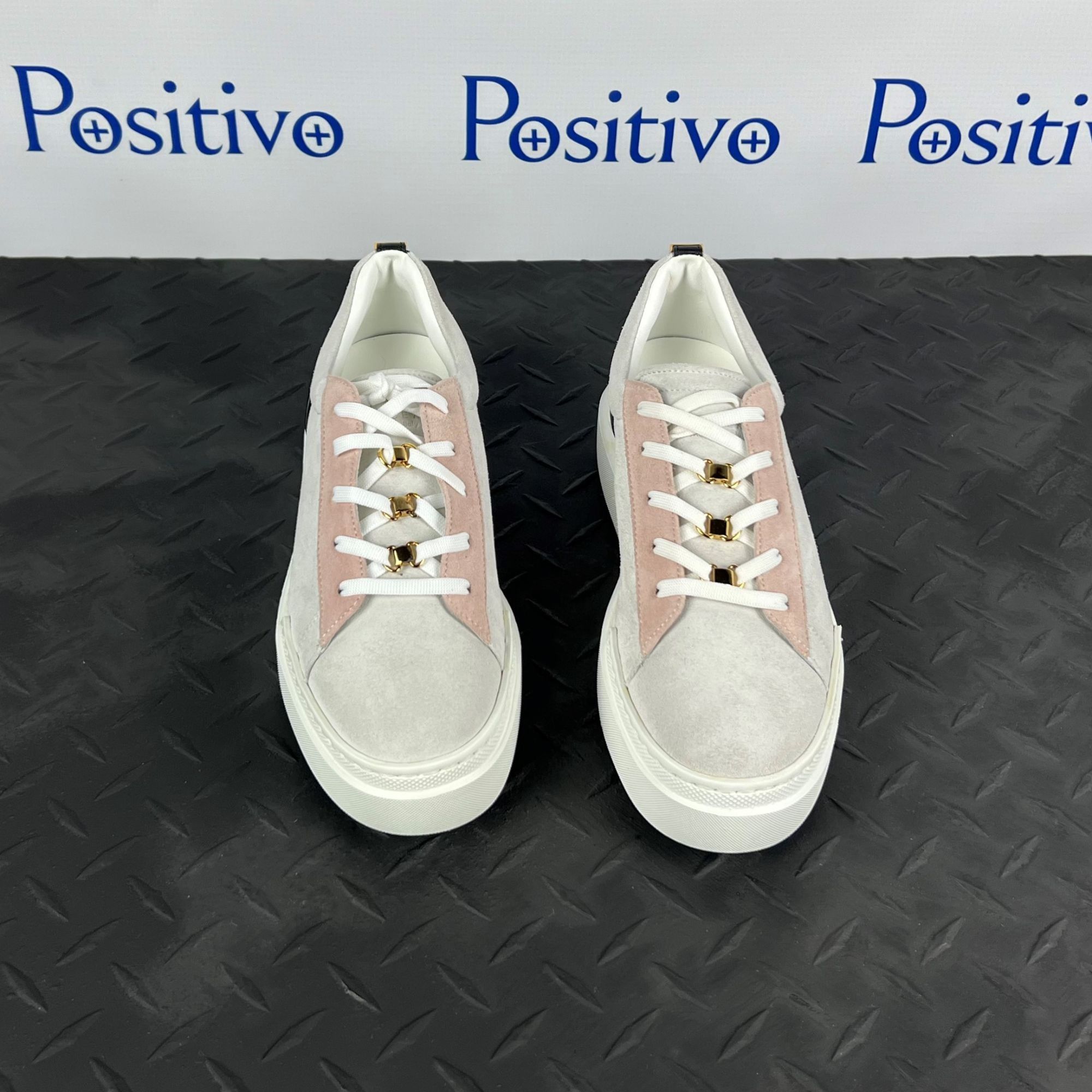 Buscemi Buscemi Ninna White Trio Leather Sneakers US 7 EU 37 Size US 7 / IT 37 - 3 Thumbnail